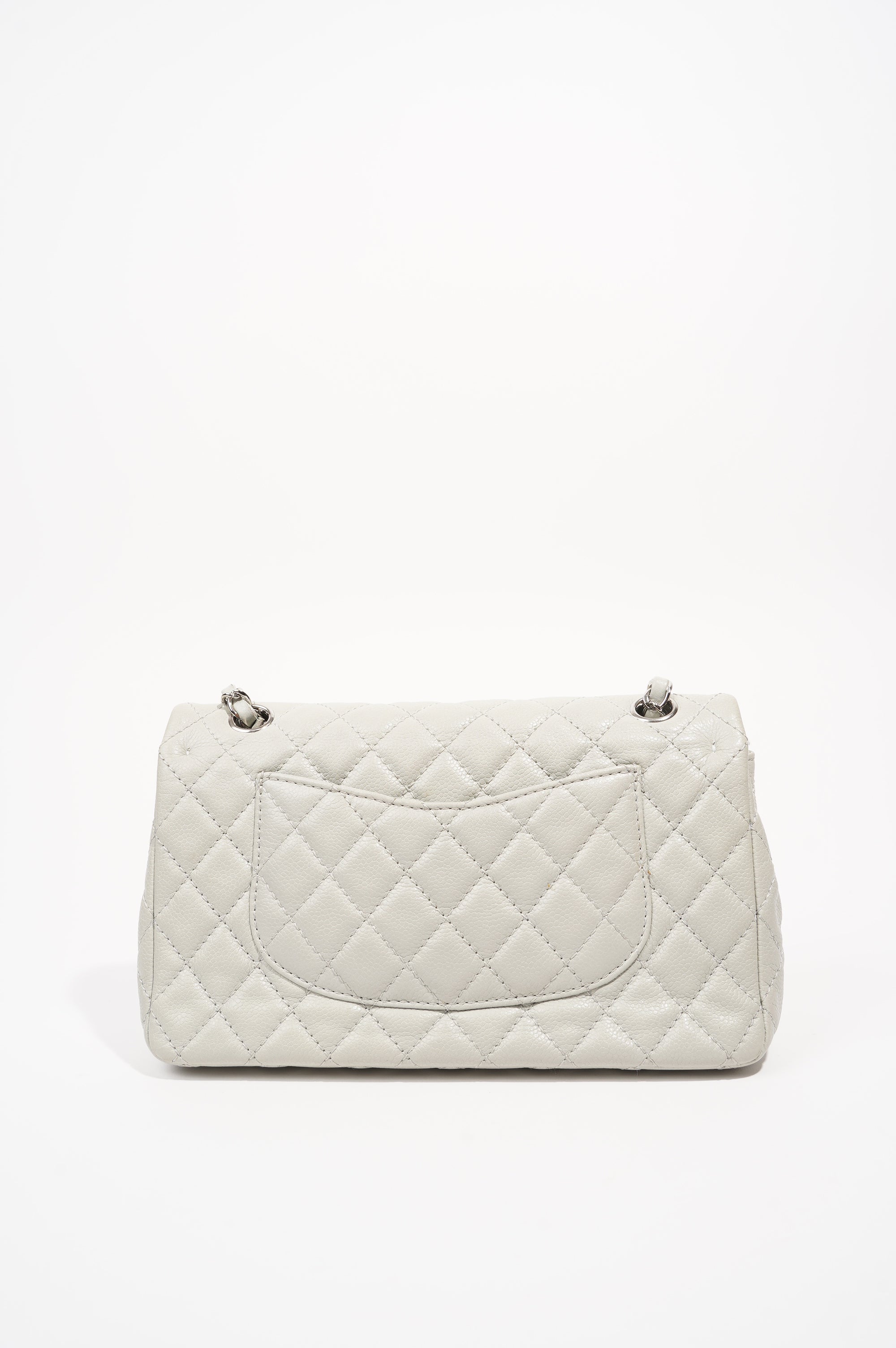 Chanel Quilted Caviar Leather Classic Double Flap Medium