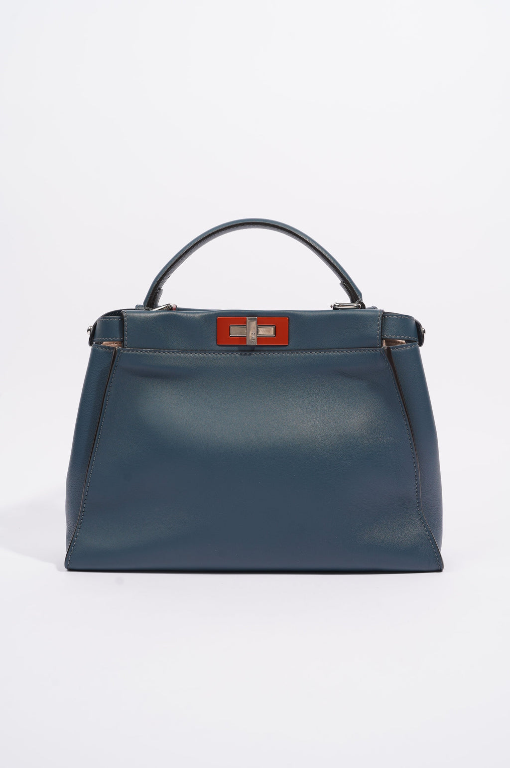 Fendi Womens Peekaboo Navy Medium