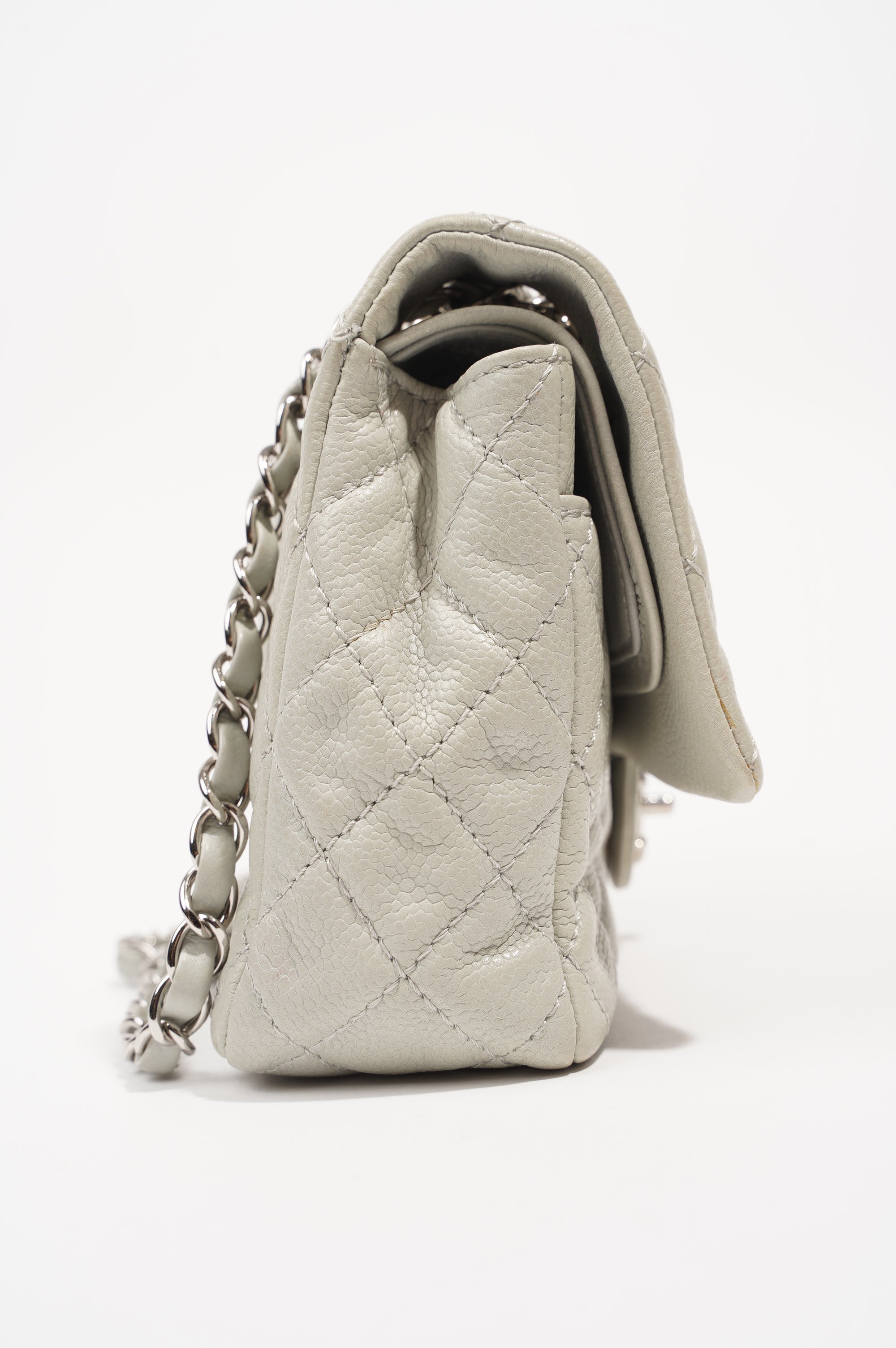 Chanel Quilted Caviar Leather Classic Double Flap Medium