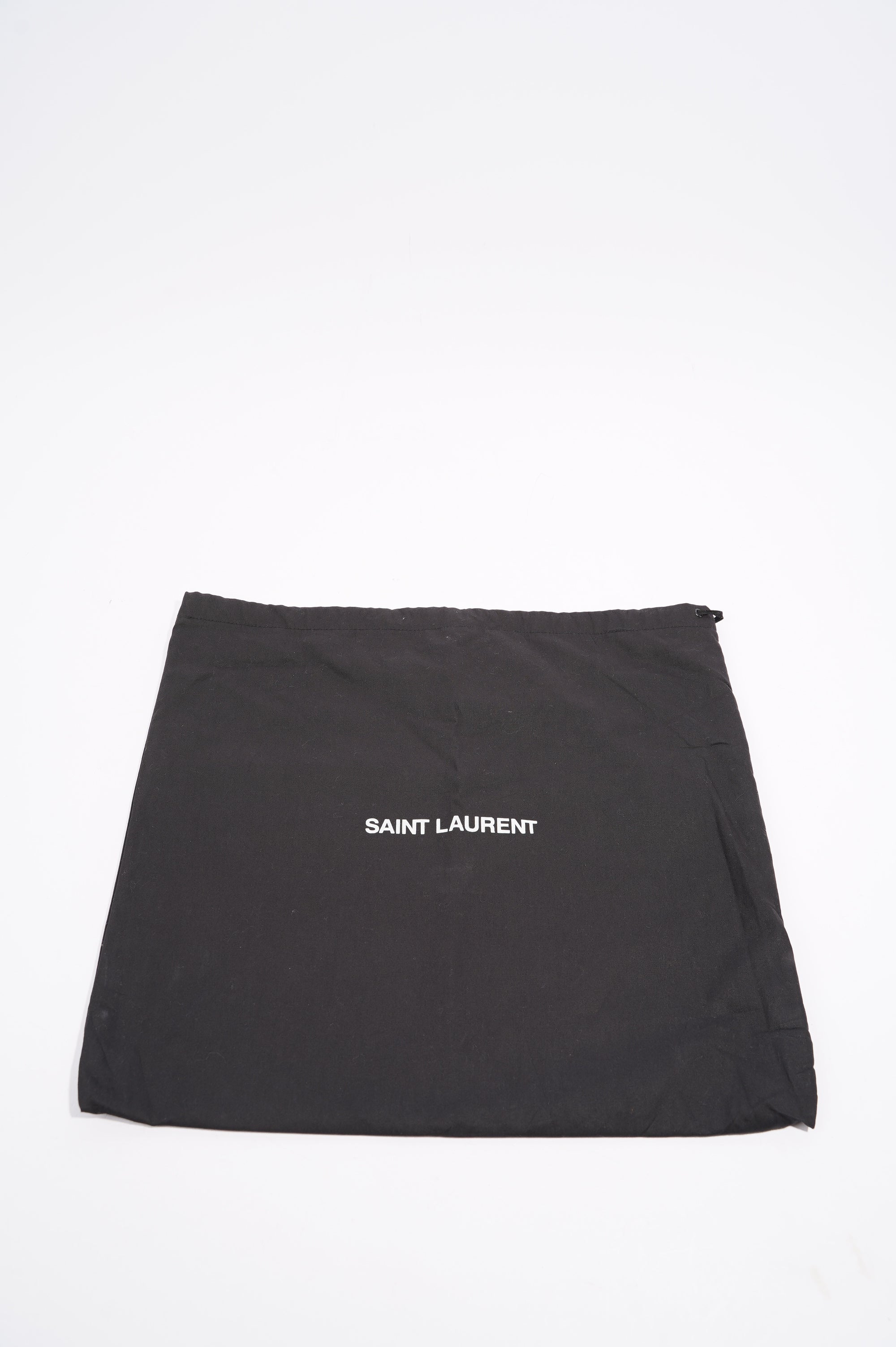 Saint Laurent Womens Manhattan Black Croc Medium