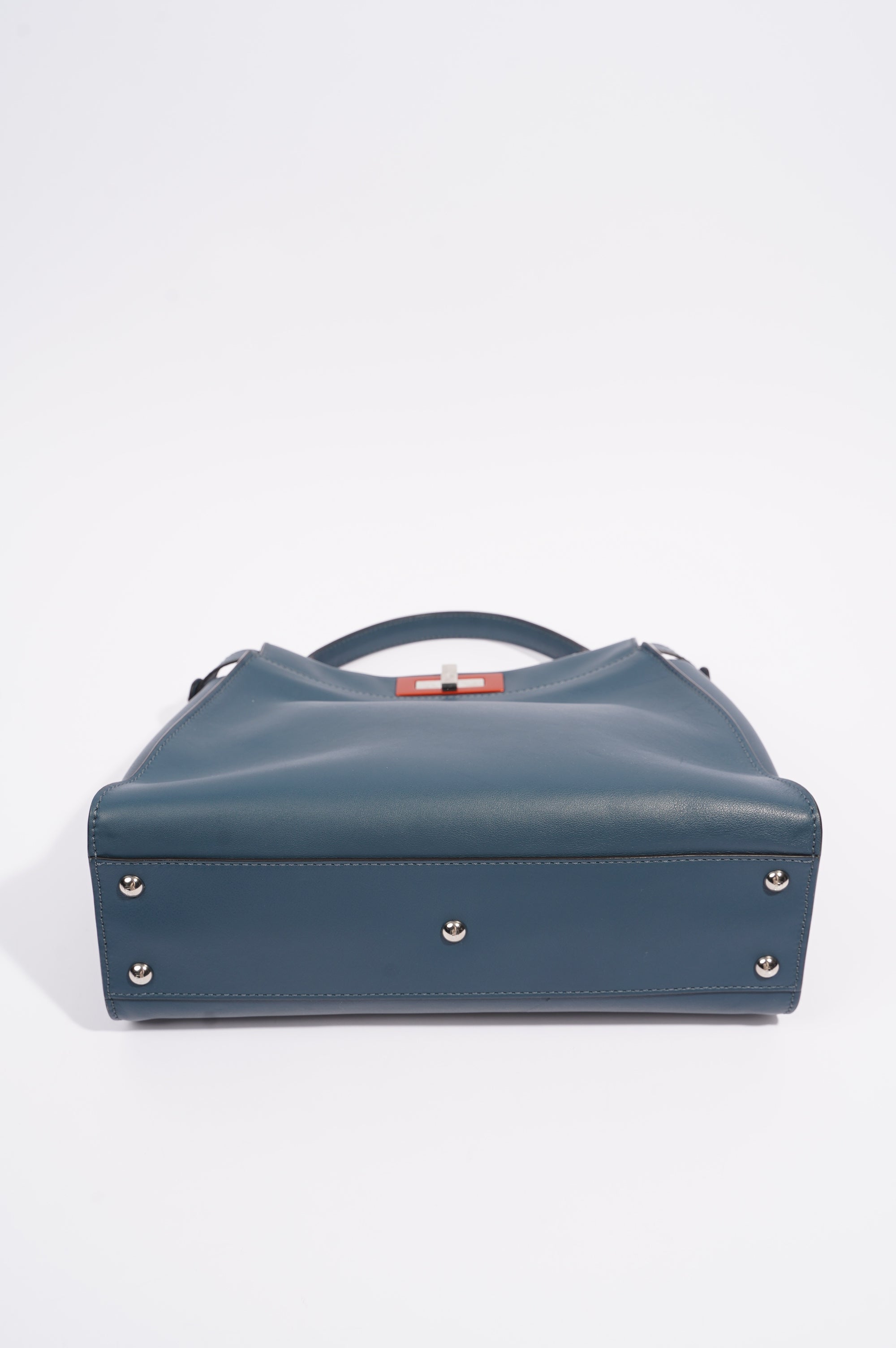Fendi Womens Peekaboo Navy Medium