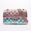 Chanel Womens The Mermaid Re-Issue 2.55 Goatskin Small