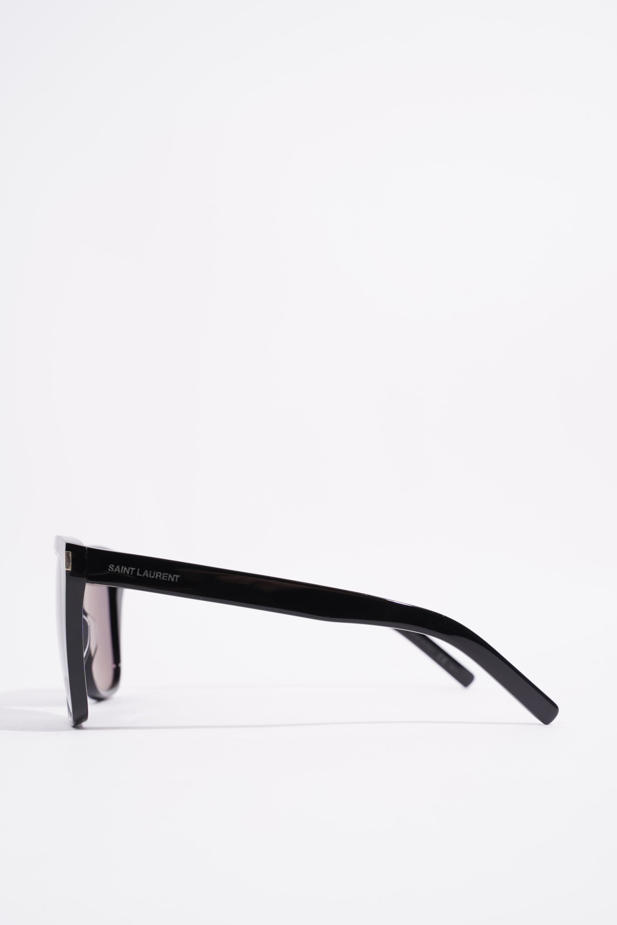 Saint Laurent Womens SL1002 Sunglasses Black Acetate 140