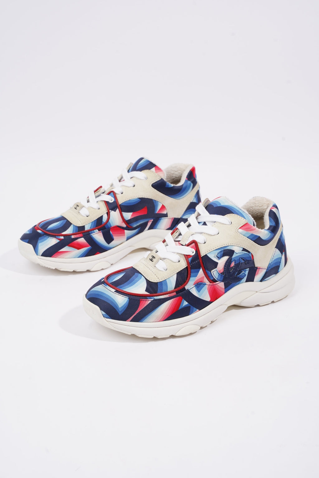 Chanel CC Logo Blue / Multi EU 38 / UK 5