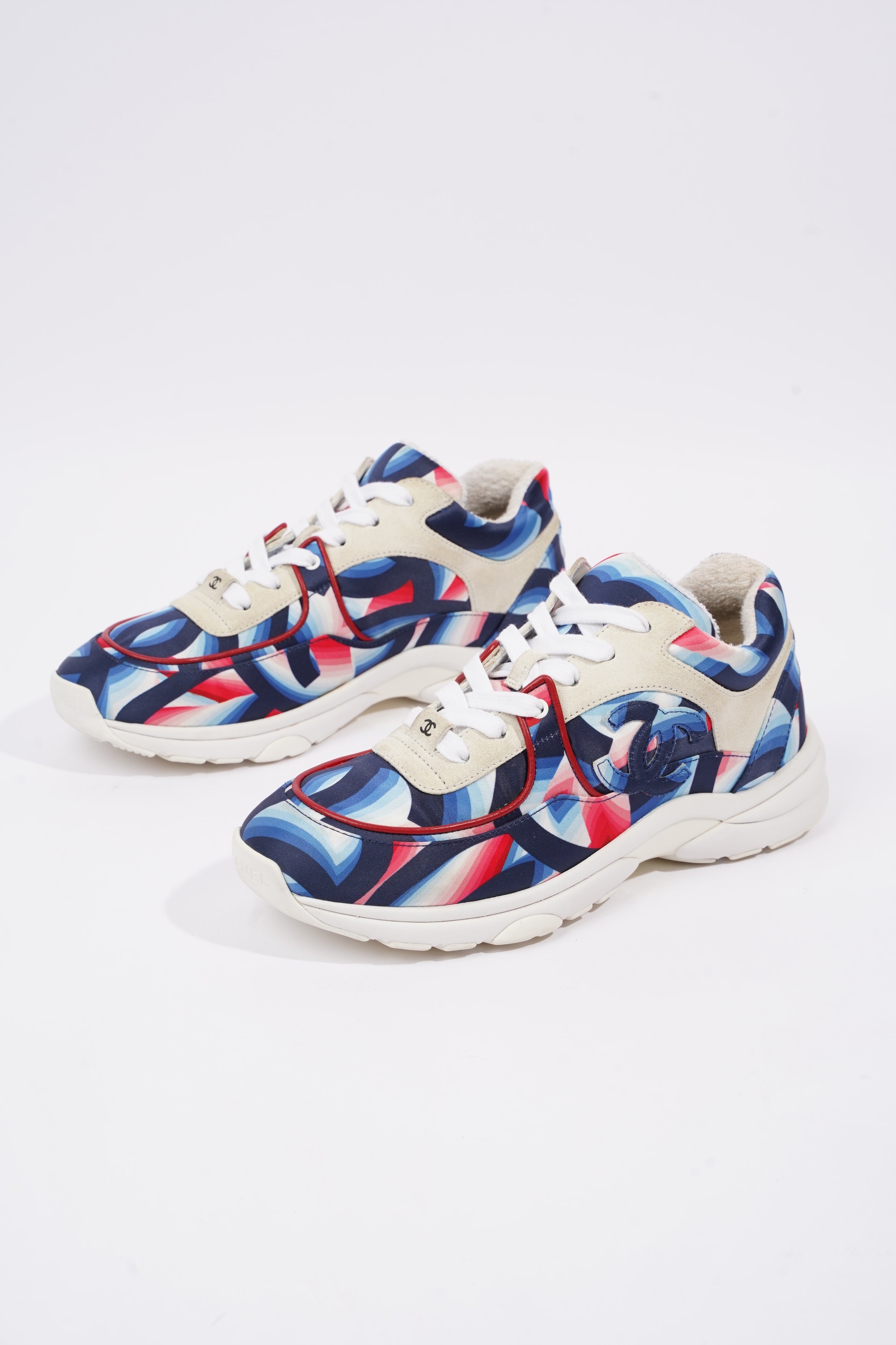 Chanel CC Logo Blue / Multi EU 38 / UK 5