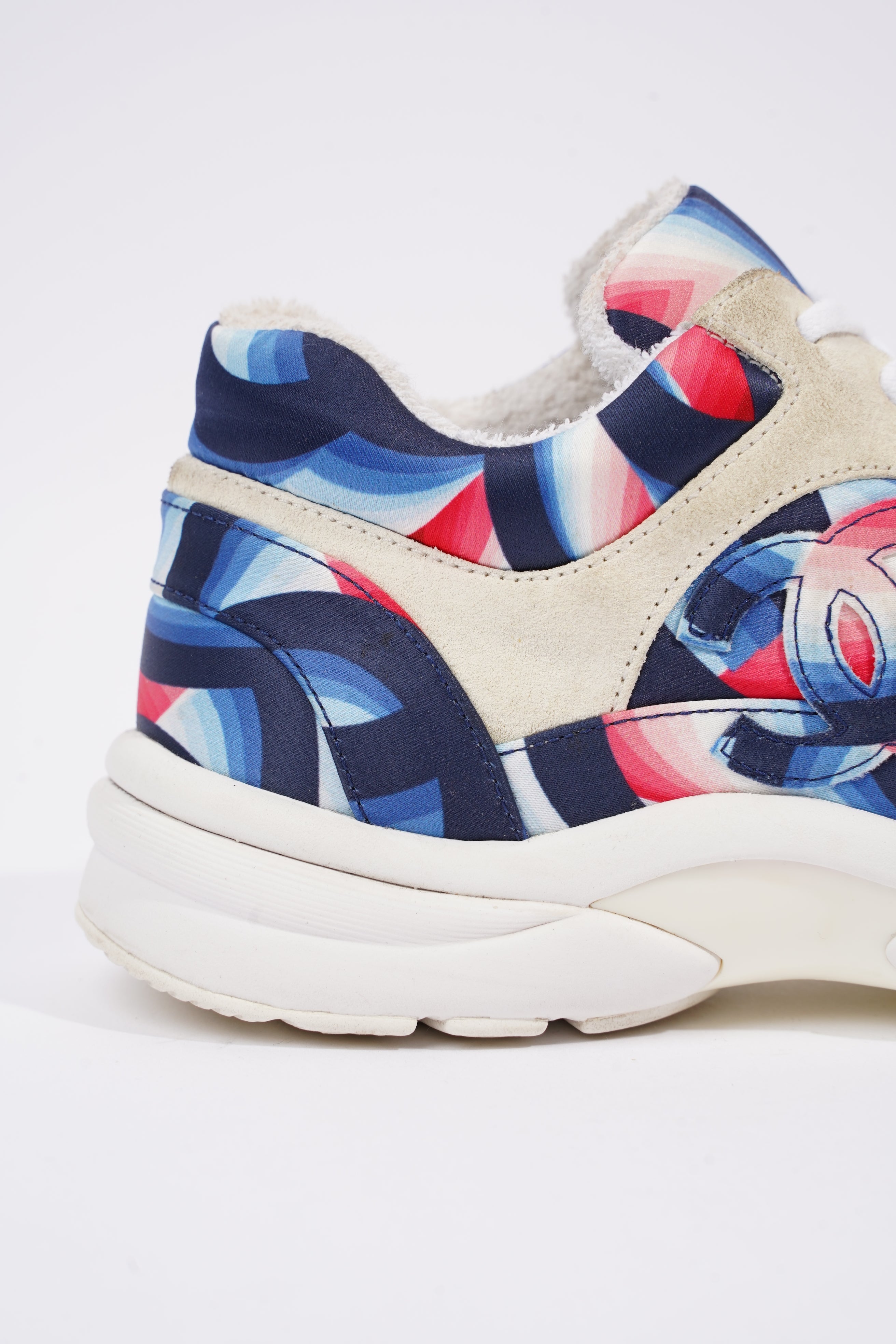 Chanel CC Logo Blue / Multi EU 38 / UK 5