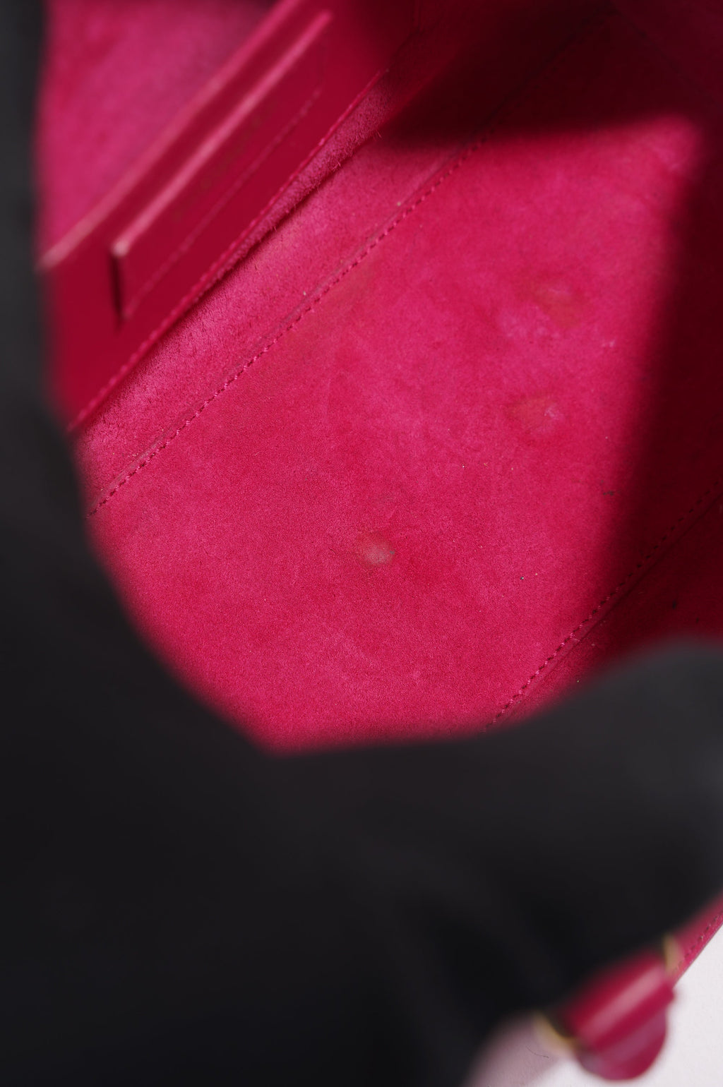 Saint Laurent Womens Duffle Bag Pink Leather Baby