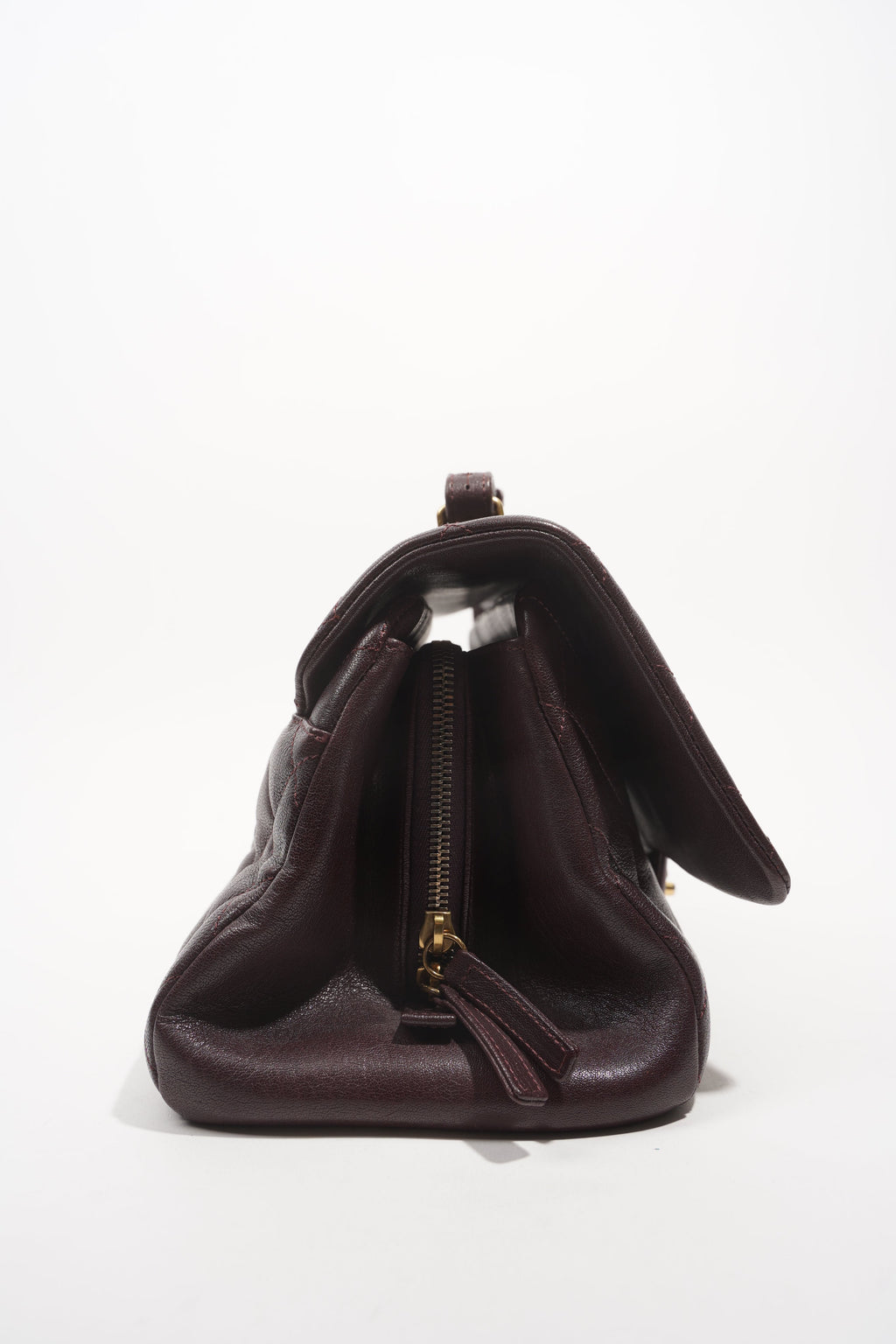 Chanel Womens Trapezio Purple