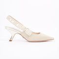 Christian Dior Womens J'adior Slingback Pump Light Gold EU 35 / UK 2