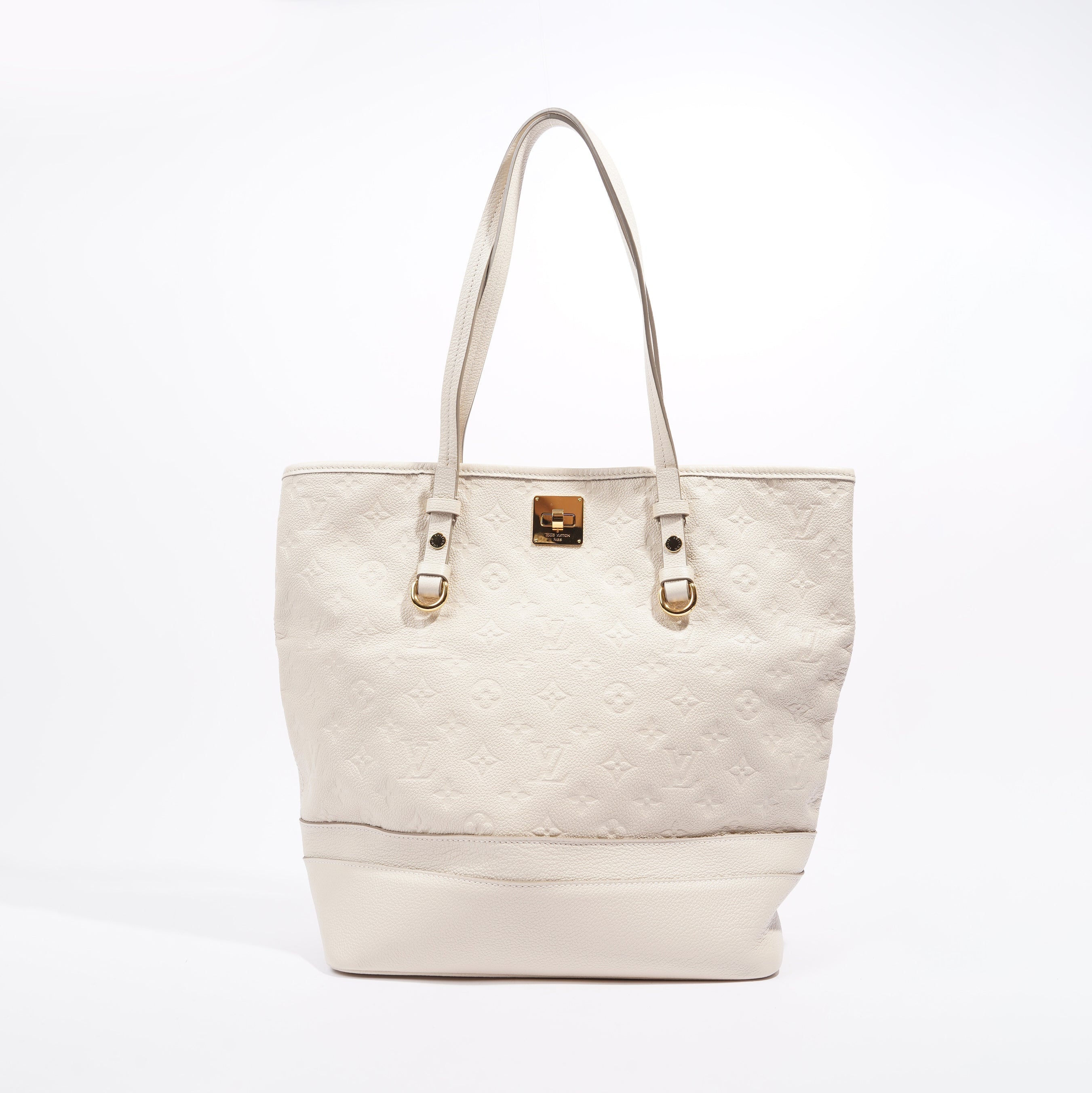 Louis Vuitton Womens Citadine Tote Cream GM