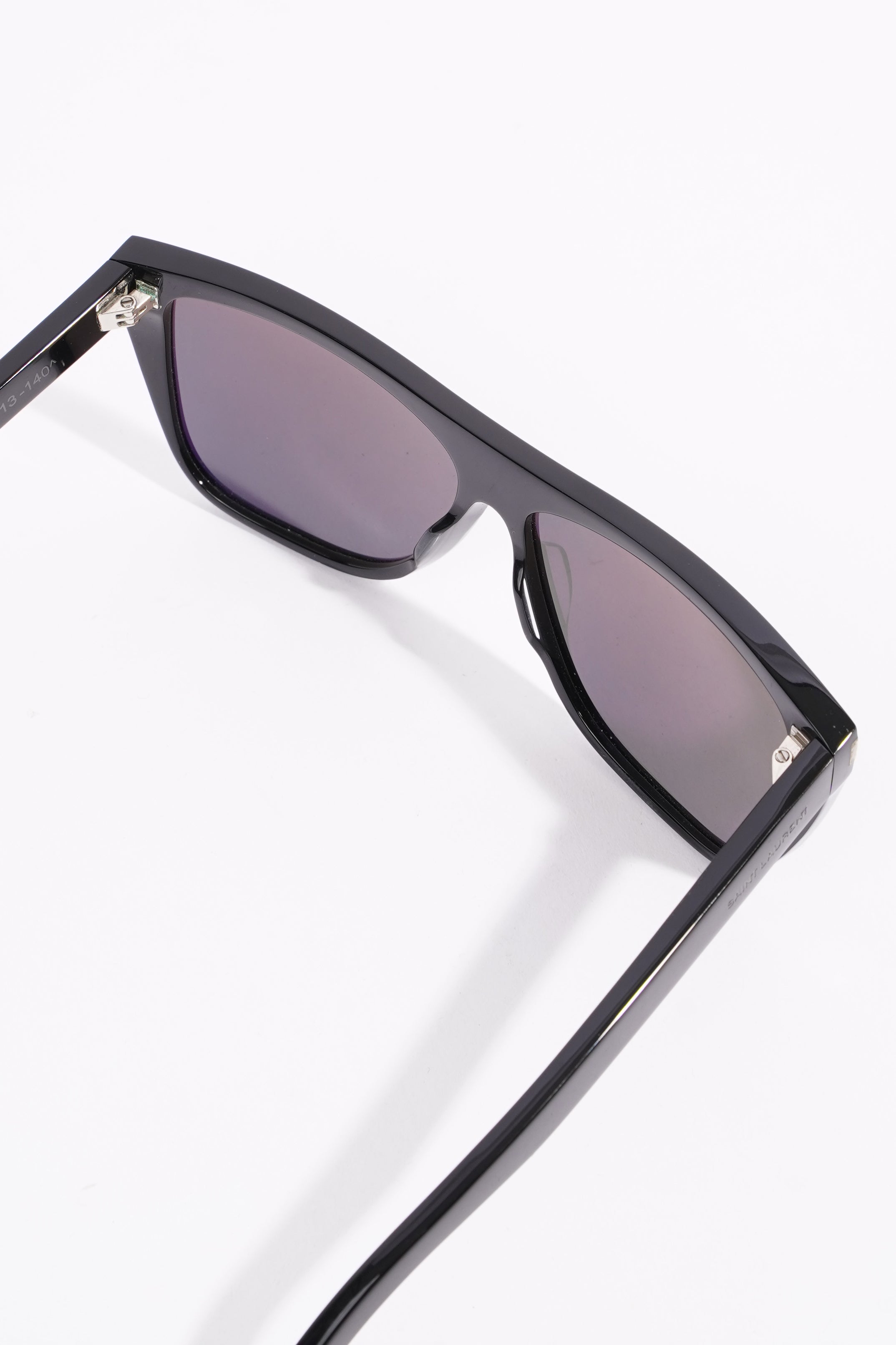 Saint Laurent Womens SL1002 Sunglasses Black Acetate 140