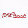 Christian Dior Womens J'Adior Friendship Bracelet Set Red / White Canvas