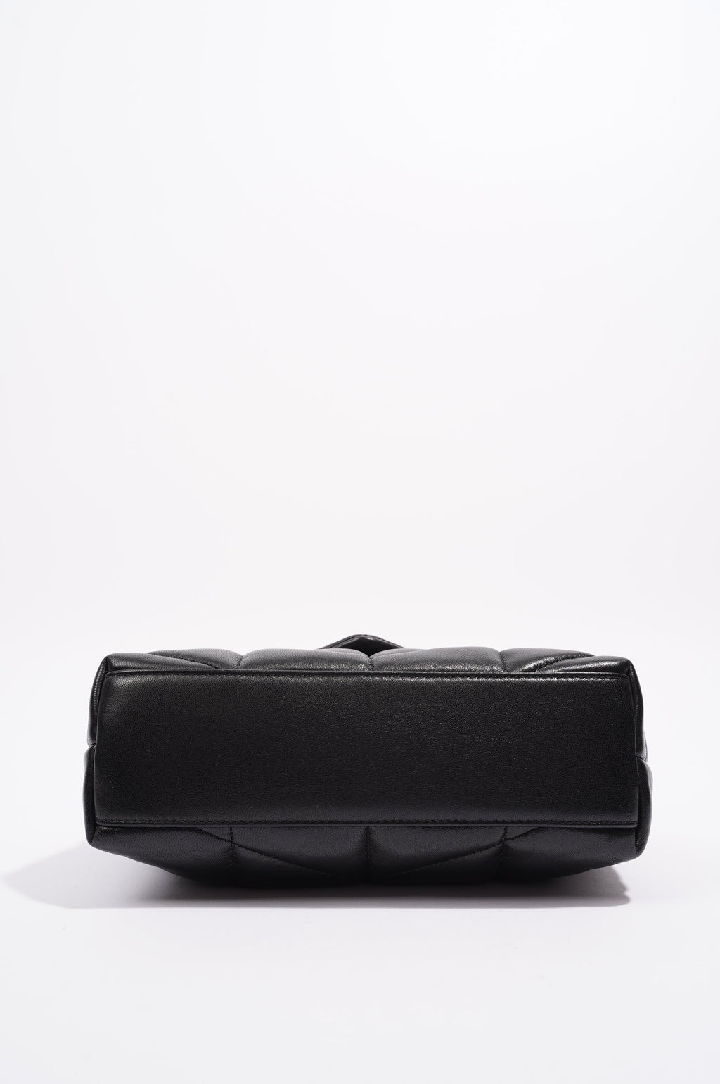 Saint Laurent Womens Loulou Toy Puffer Bag Black