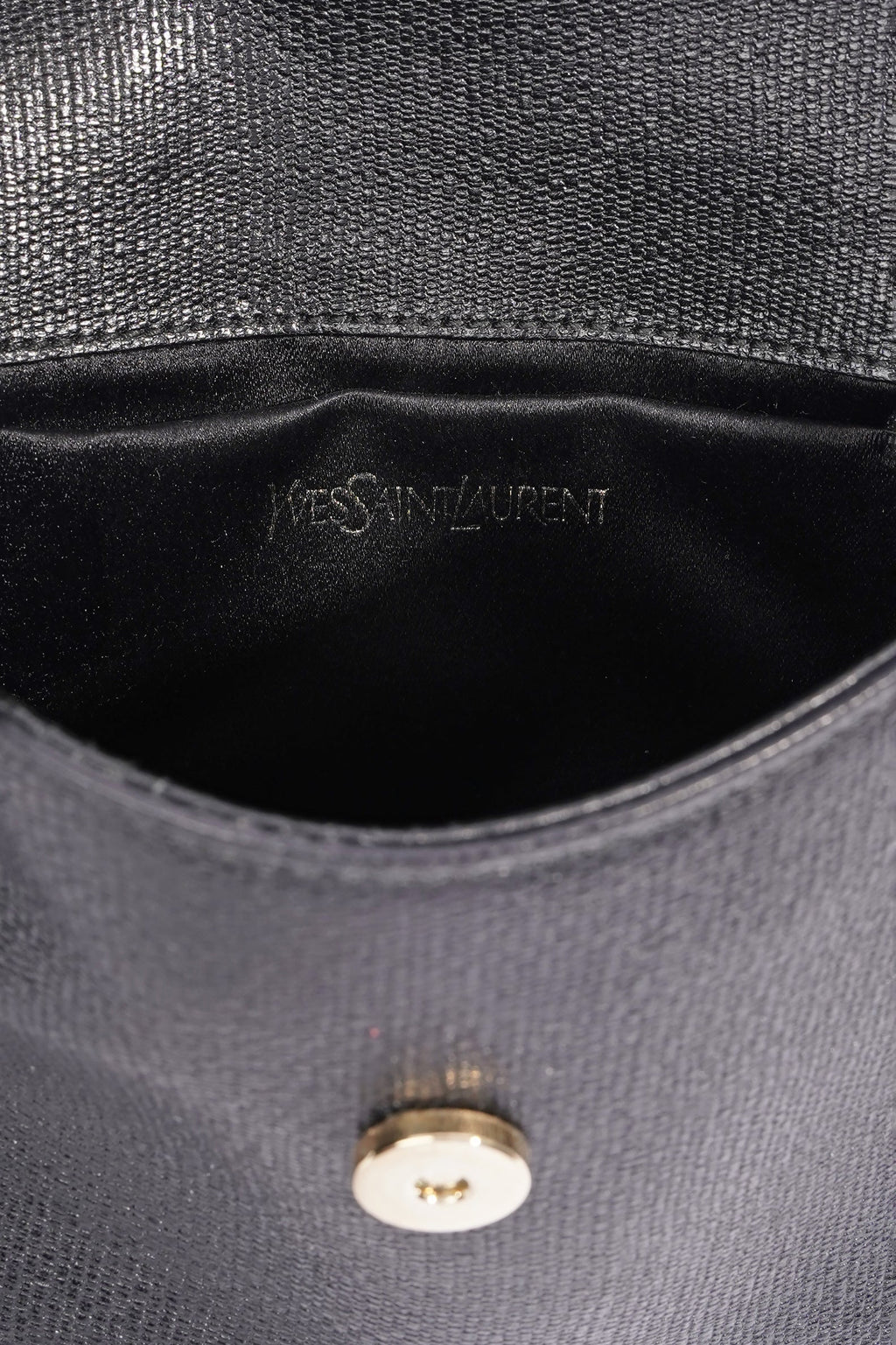 Saint Laurent Chyc Crossbody Bag Black Leather