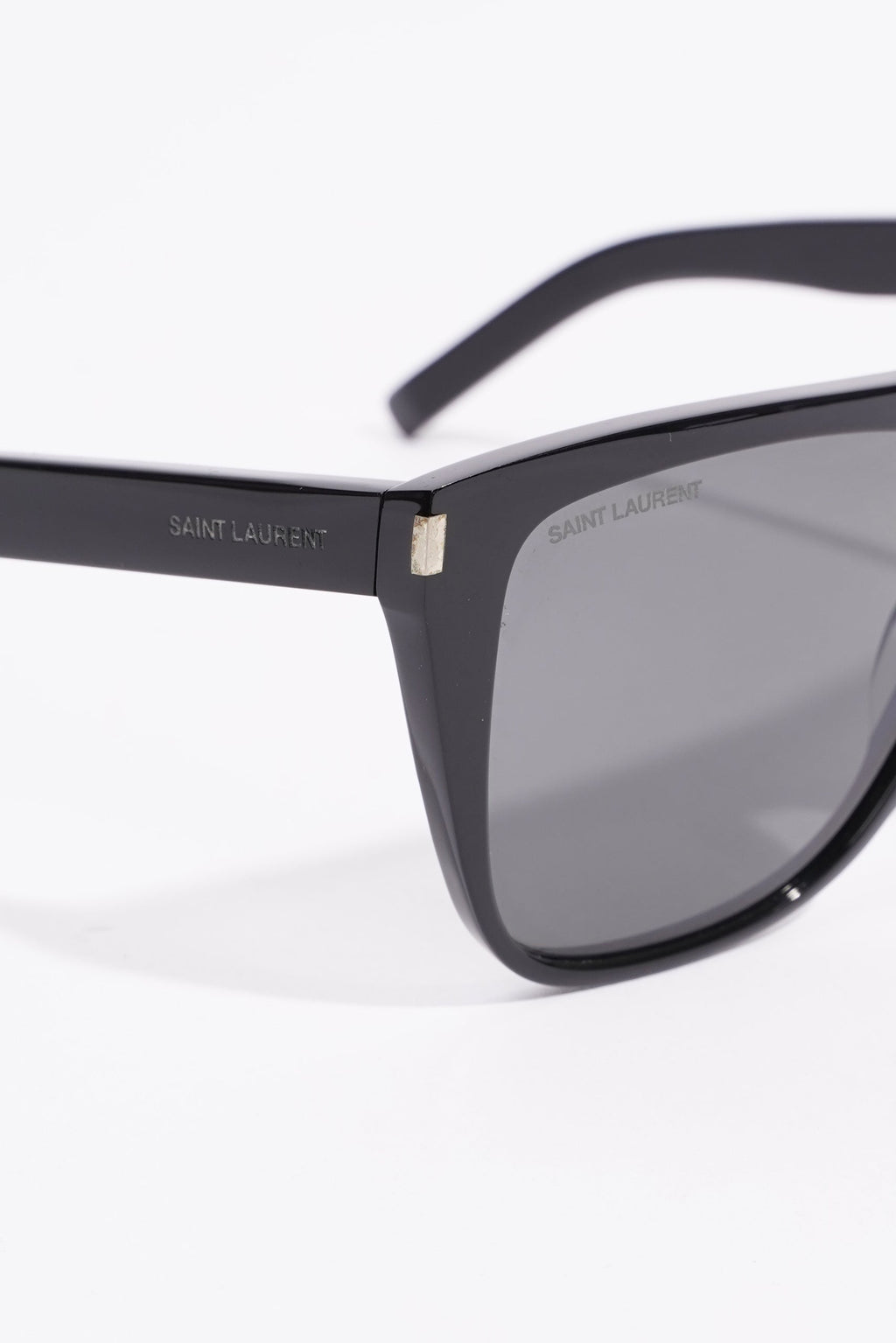 Saint Laurent Womens SL1002 Sunglasses Black Acetate 140