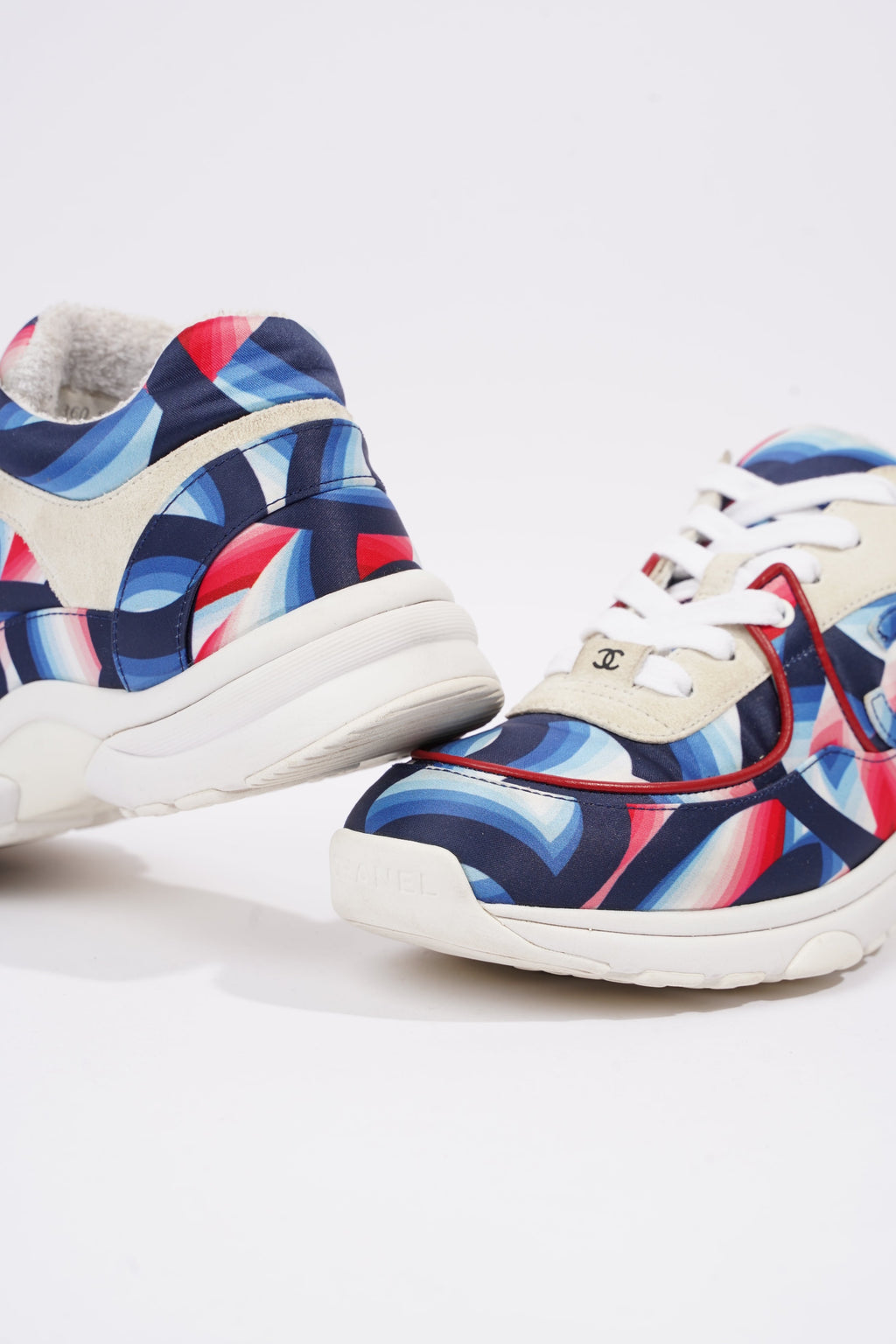 Chanel CC Logo Blue / Multi EU 38 / UK 5