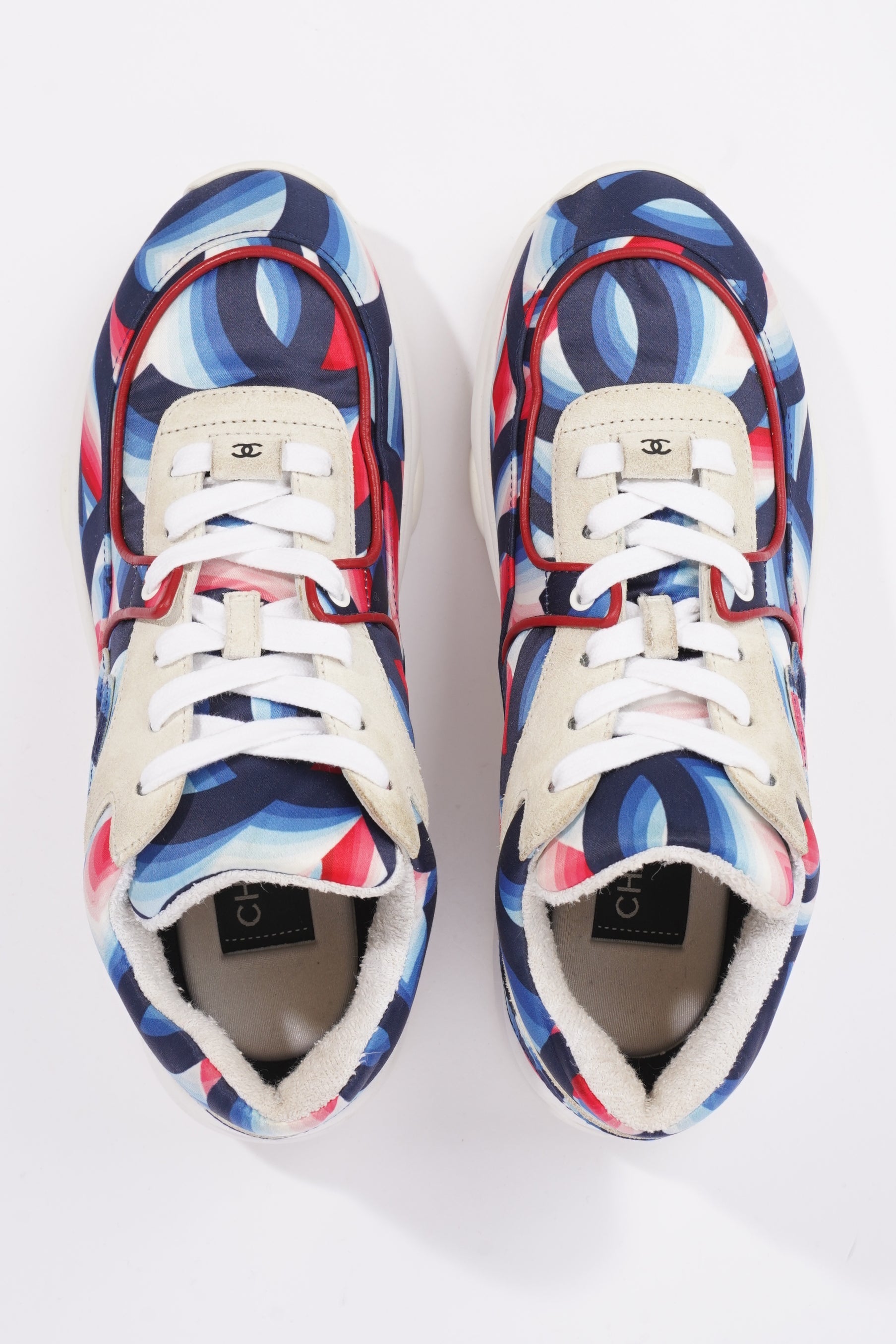 Chanel CC Logo Blue / Multi EU 38 / UK 5