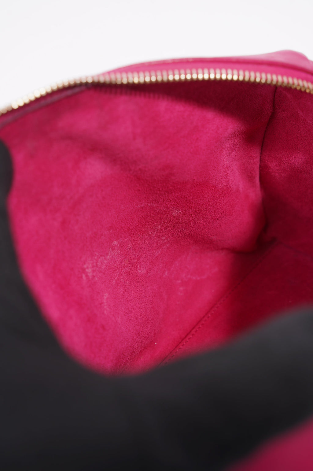 Saint Laurent Womens Duffle Bag Pink Leather Baby