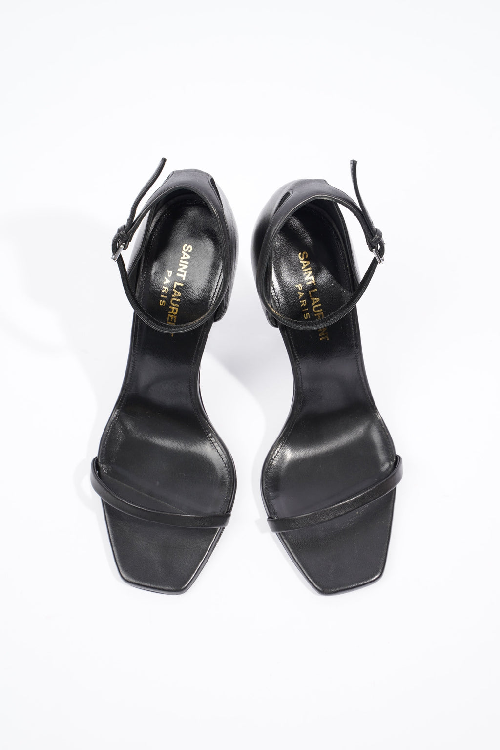 Saint Laurent Opyum 110 Sandal Black / Silver EU 38.5 / UK 5.5