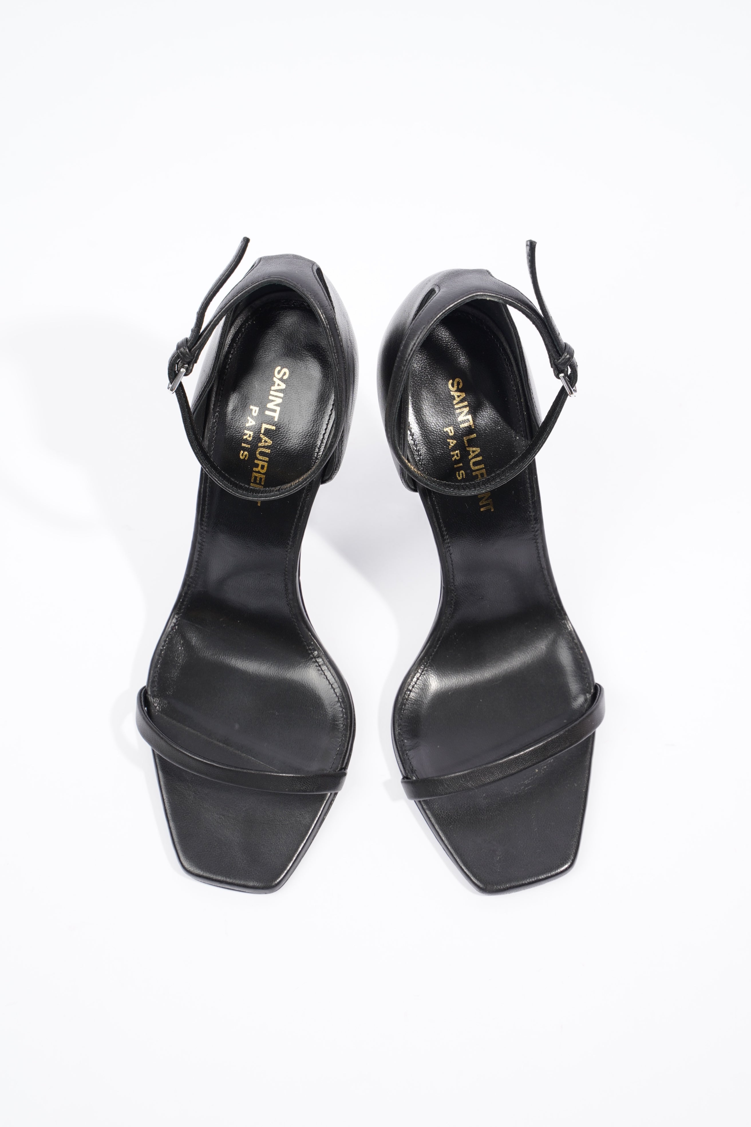 Saint Laurent Opyum 110 Sandal Black / Silver EU 38.5 / UK 5.5