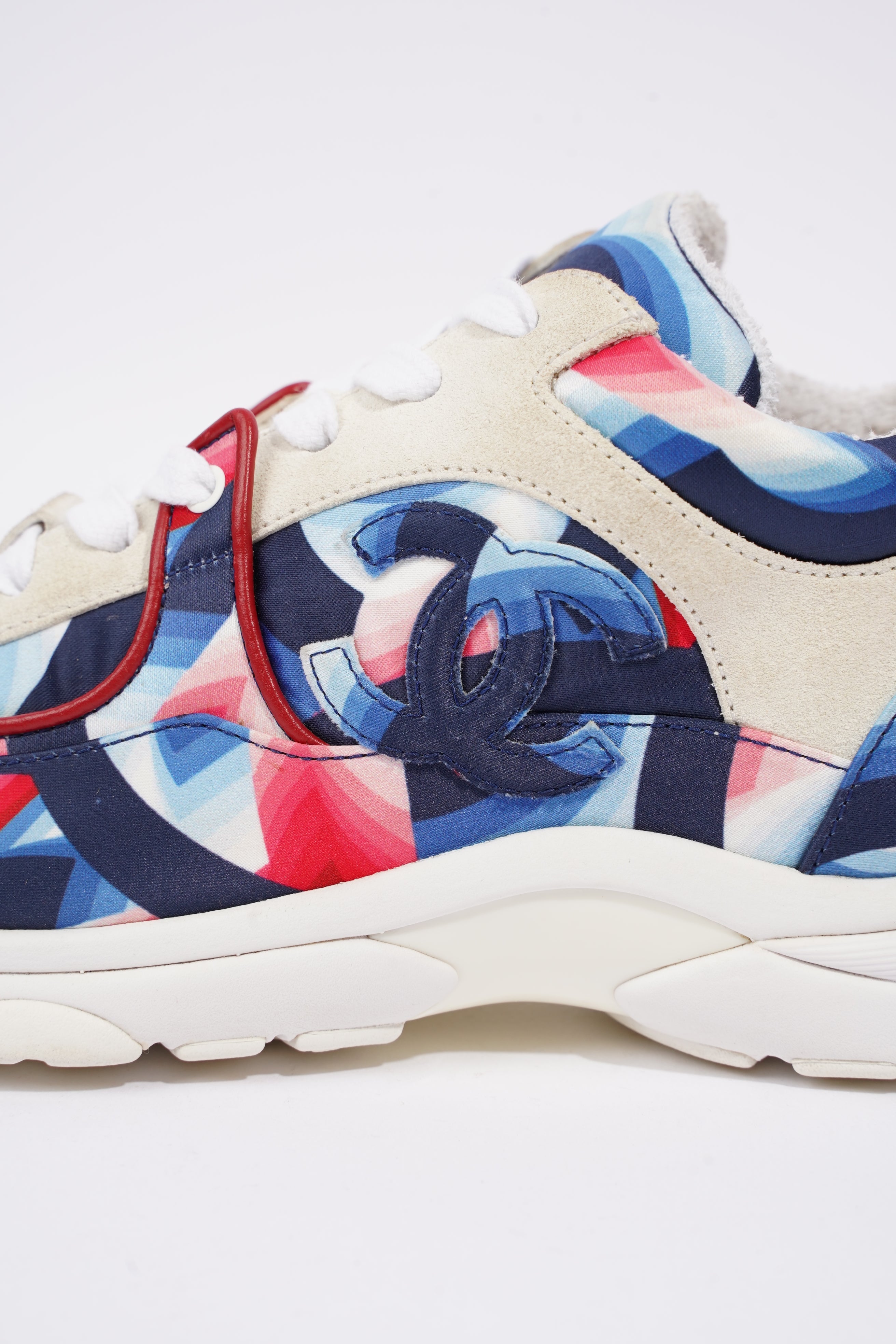 Chanel CC Logo Blue / Multi EU 38 / UK 5