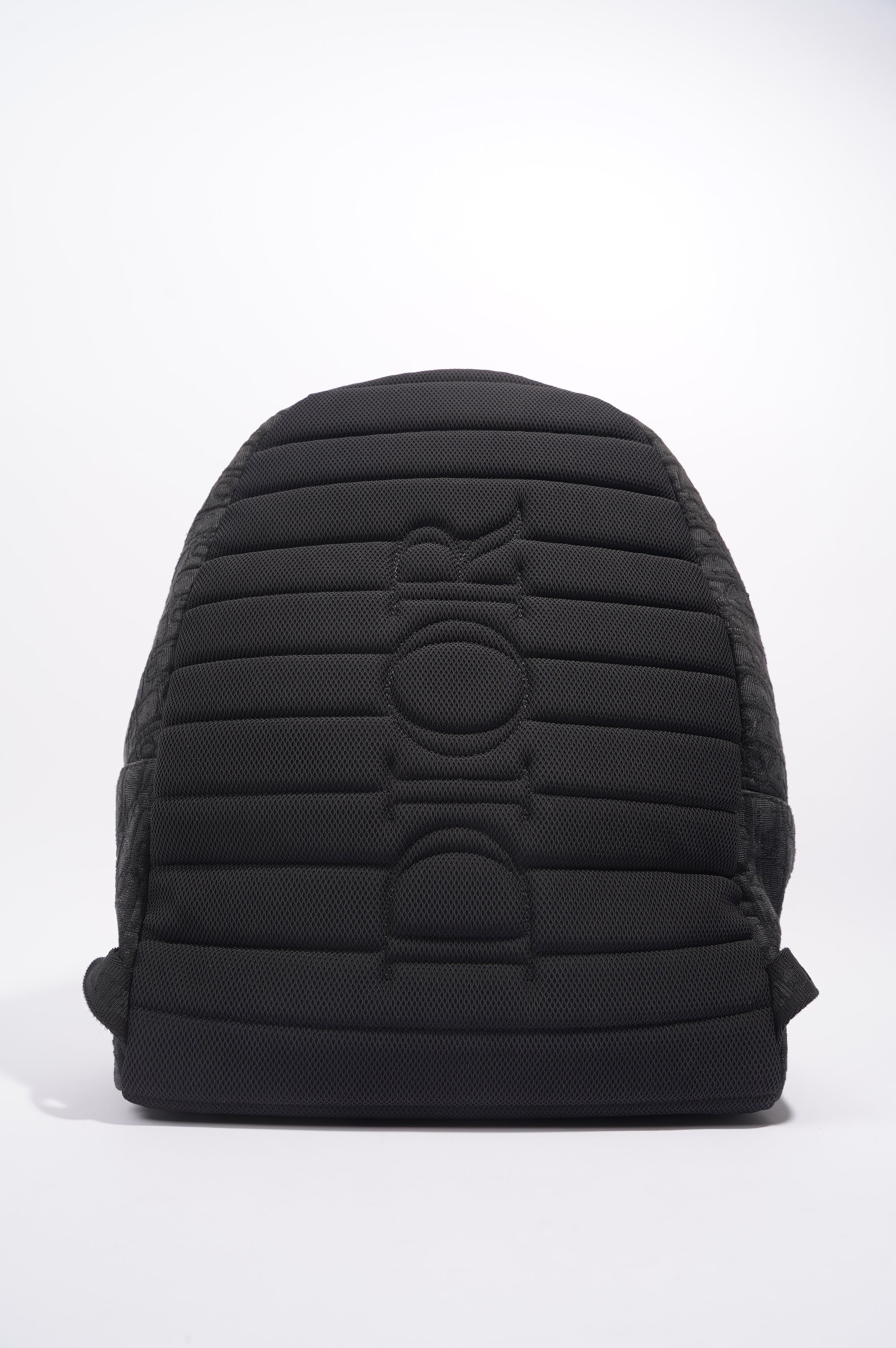 Christian Dior Mens Rider Backpack Black Canvas / Leather