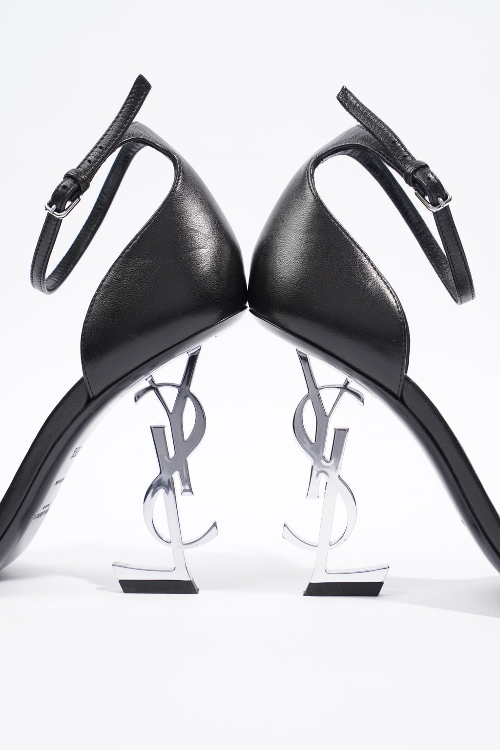 Saint Laurent Opyum 110 Sandal Black / Silver EU 38.5 / UK 5.5