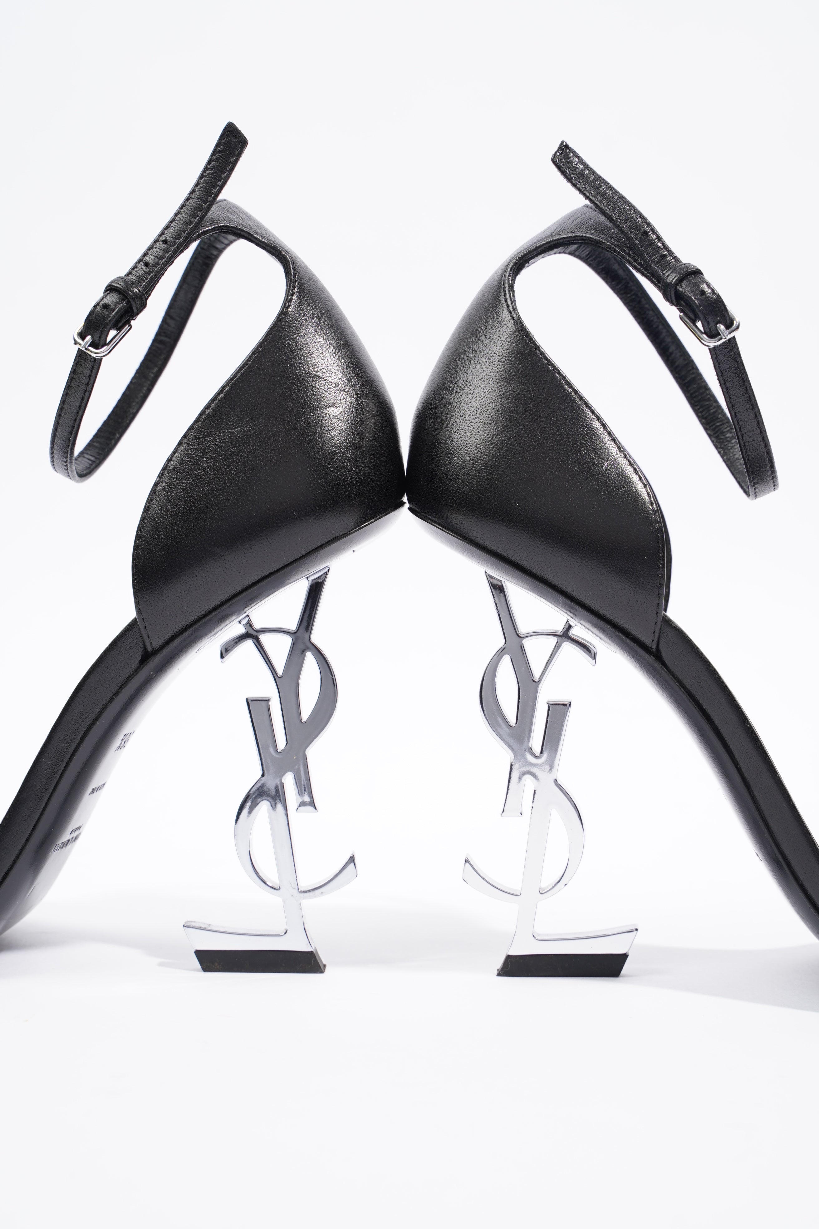 Saint Laurent Opyum 110 Sandal Black / Silver EU 38.5 / UK 5.5
