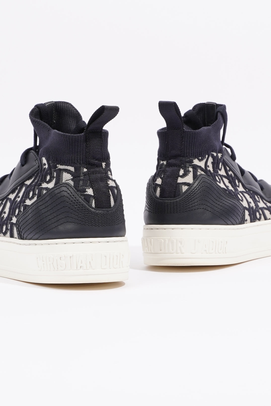 Christian Dior Womens Walk n' Dior High Top Sneaker Oblique EU 39 / UK 6
