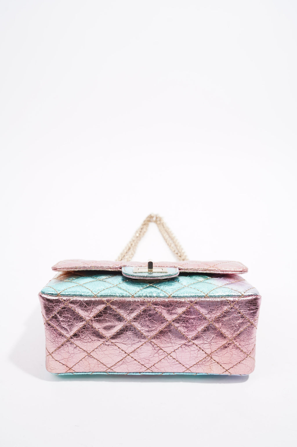 Chanel Womens The Mermaid Re-Issue 2.55 Goatskin Small