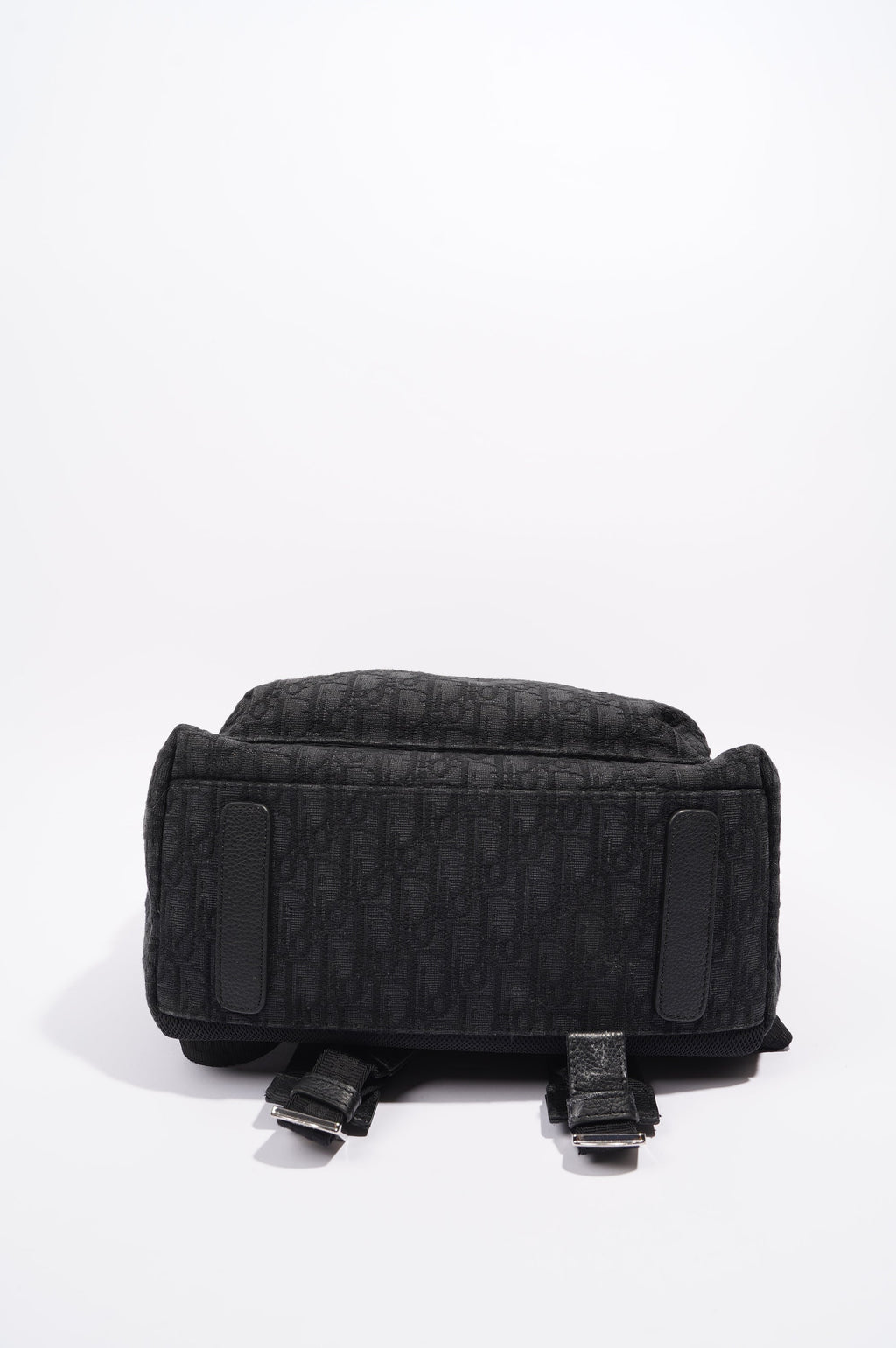 Christian Dior Mens Rider Backpack Black Canvas / Leather