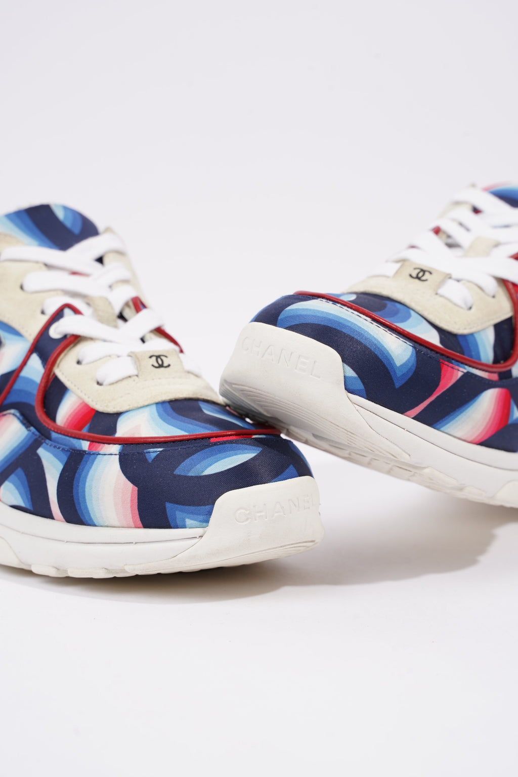 Chanel CC Logo Blue / Multi EU 38 / UK 5