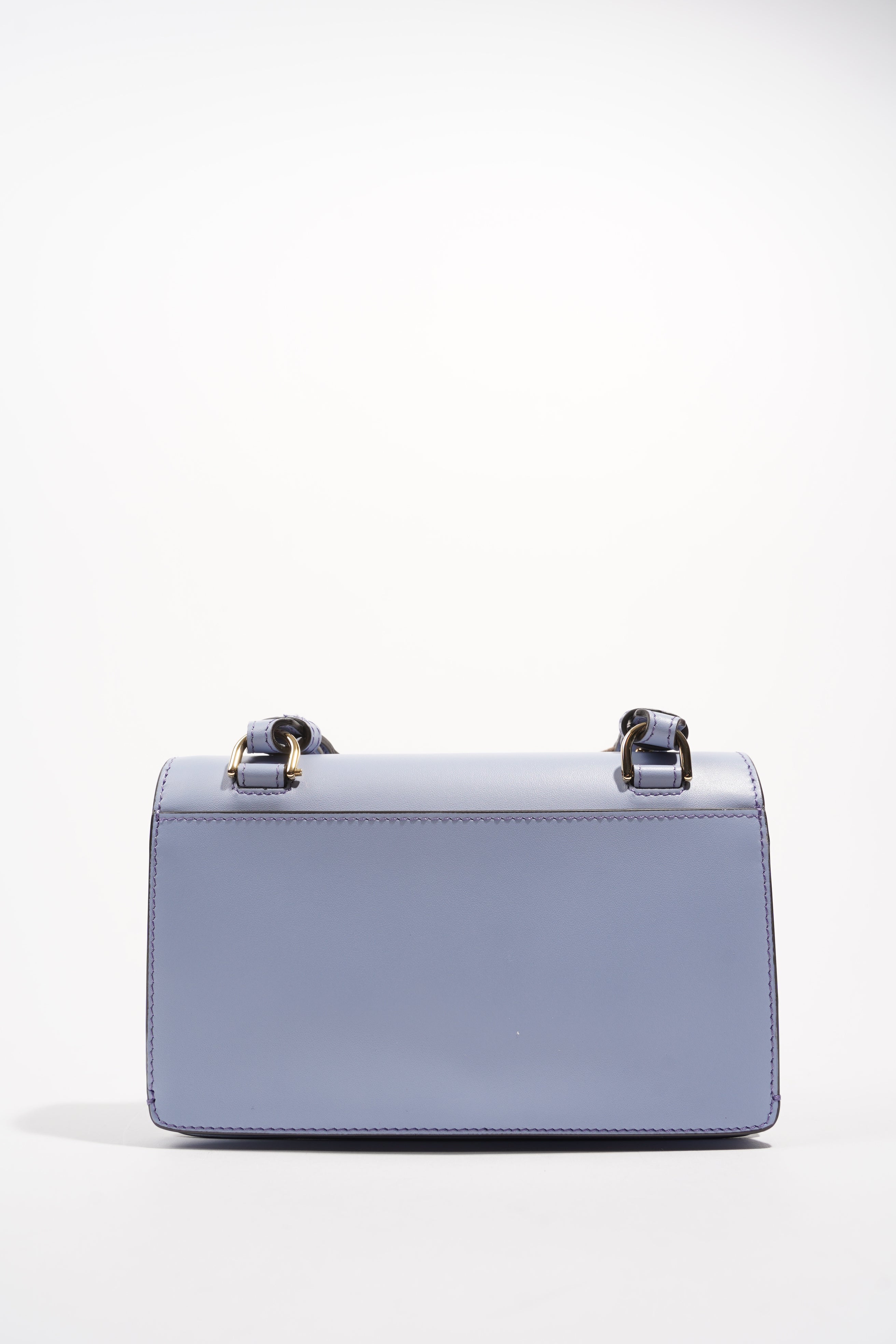 Fendi Womens Baguette Bag Baby Blue