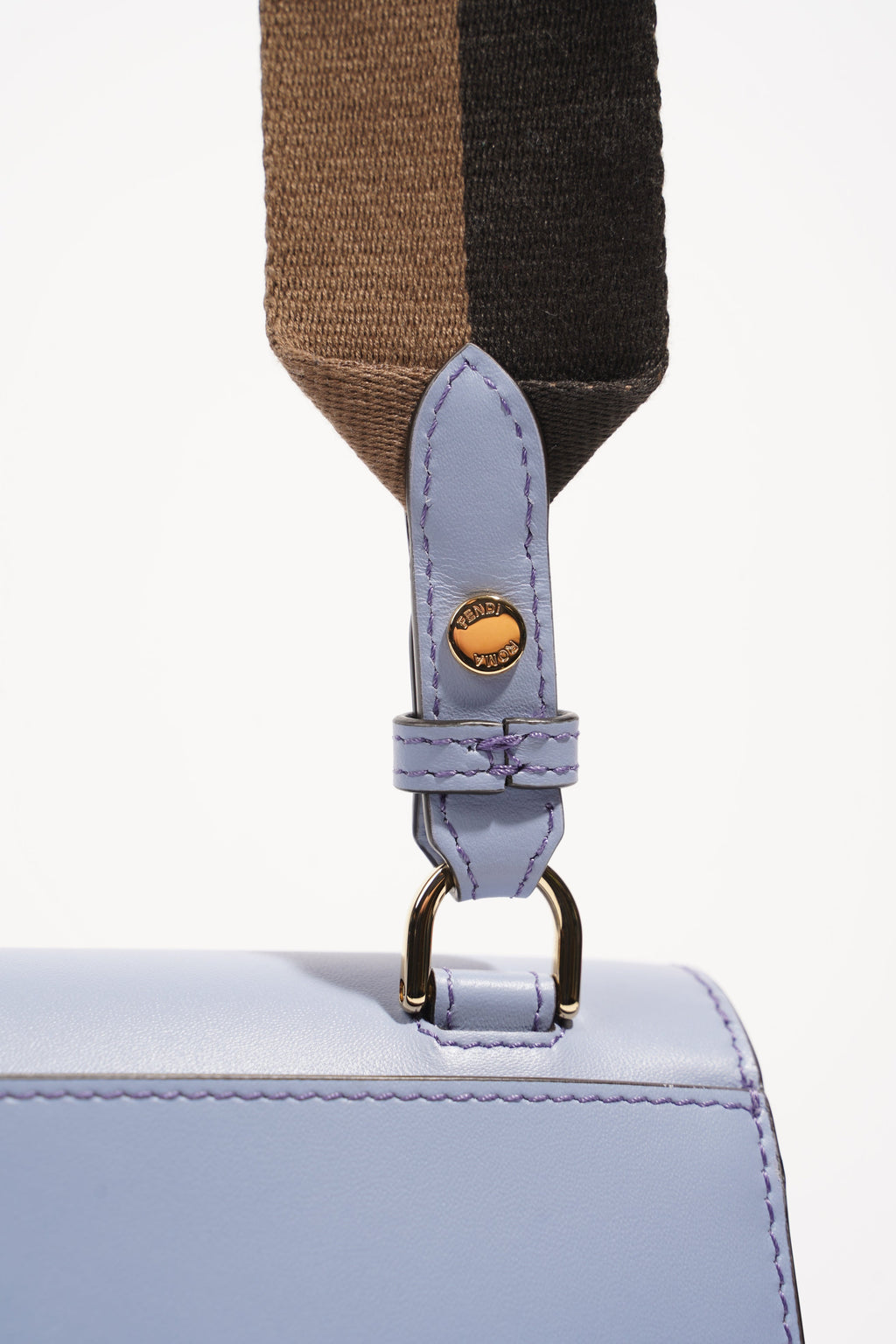 Fendi Womens Baguette Bag Baby Blue