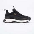 Chanel Womens CC Logo Runner Black EU 38 / UK 5