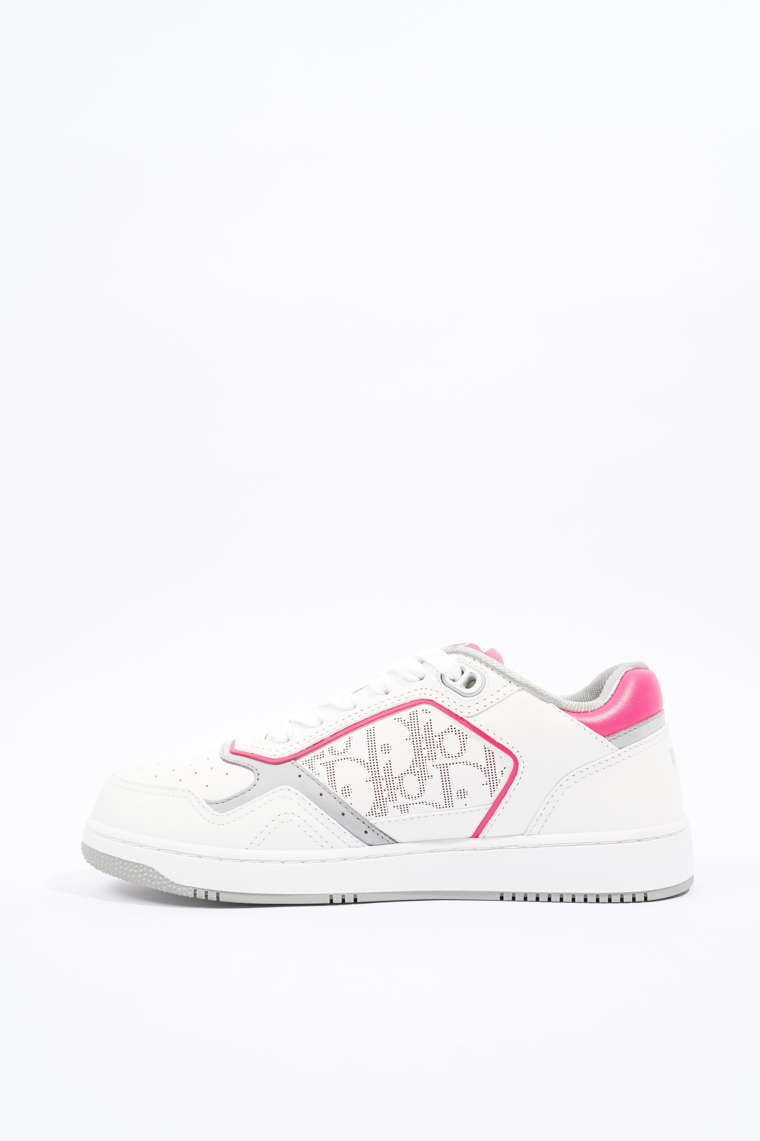 Christian Dior Womens B27 White / Grey / Pink EU 37 / UK 4
