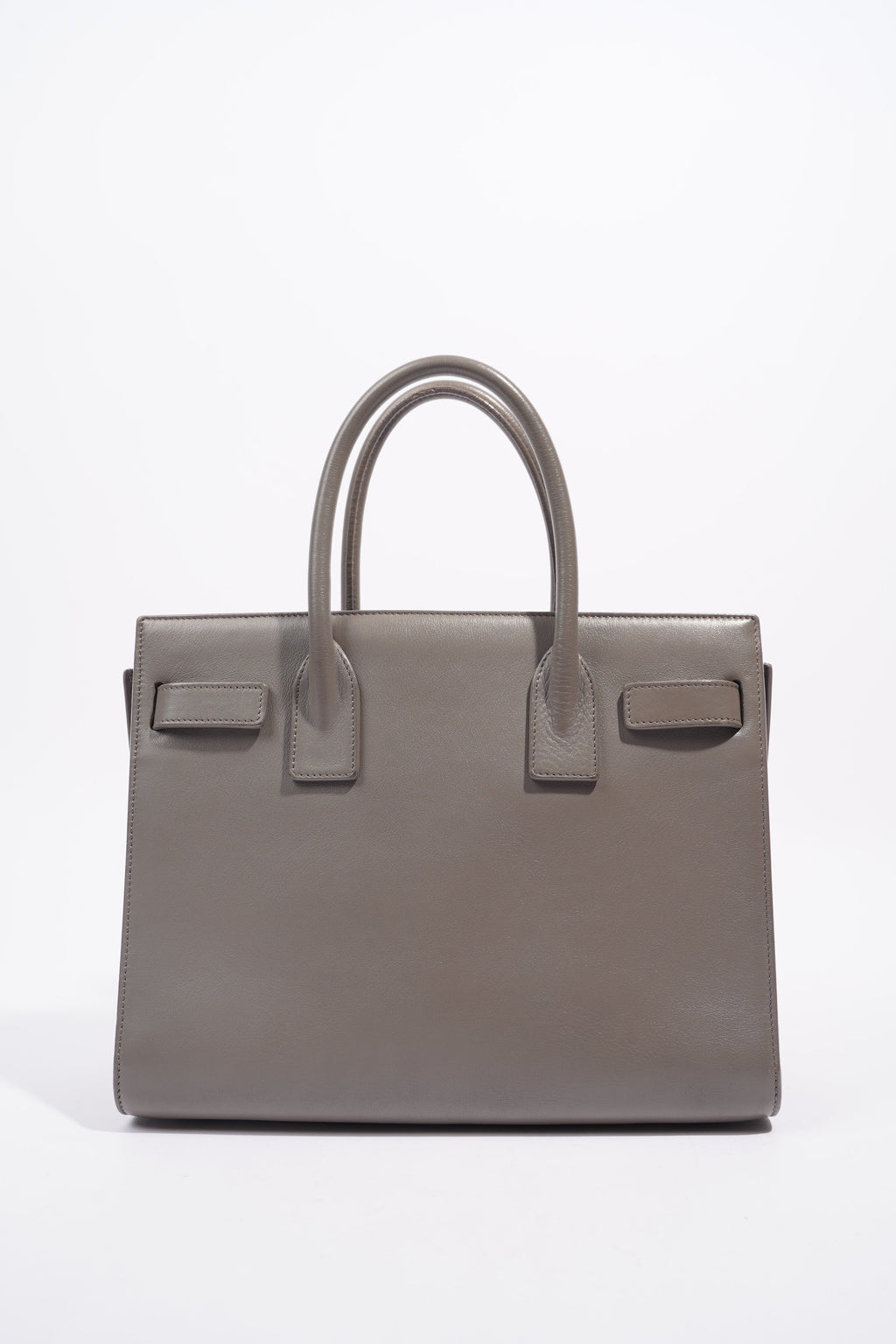 Saint Laurent Womens Sac De Jour Grey Baby
