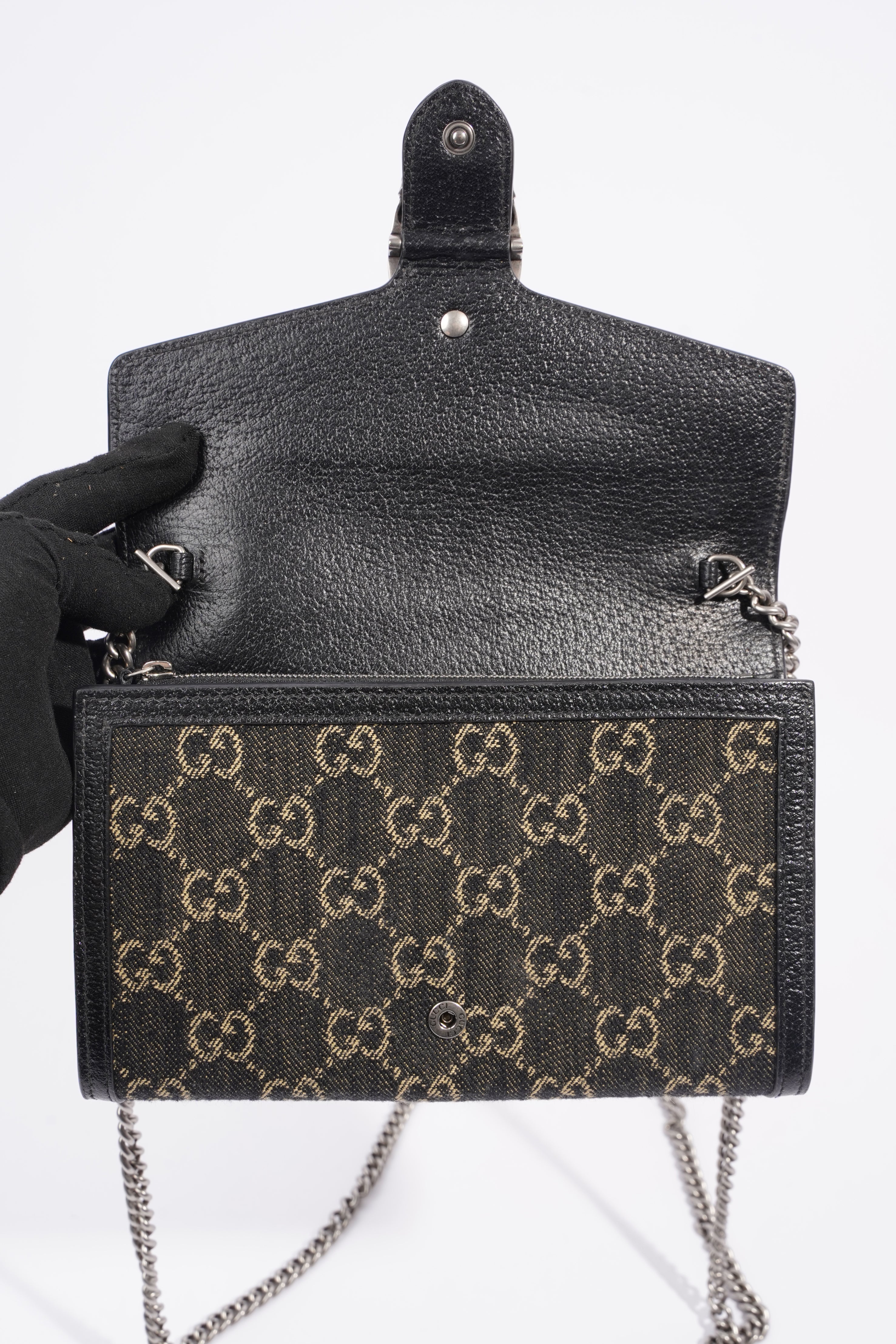 Gucci Dionysus GG Chain Wallet Monogram