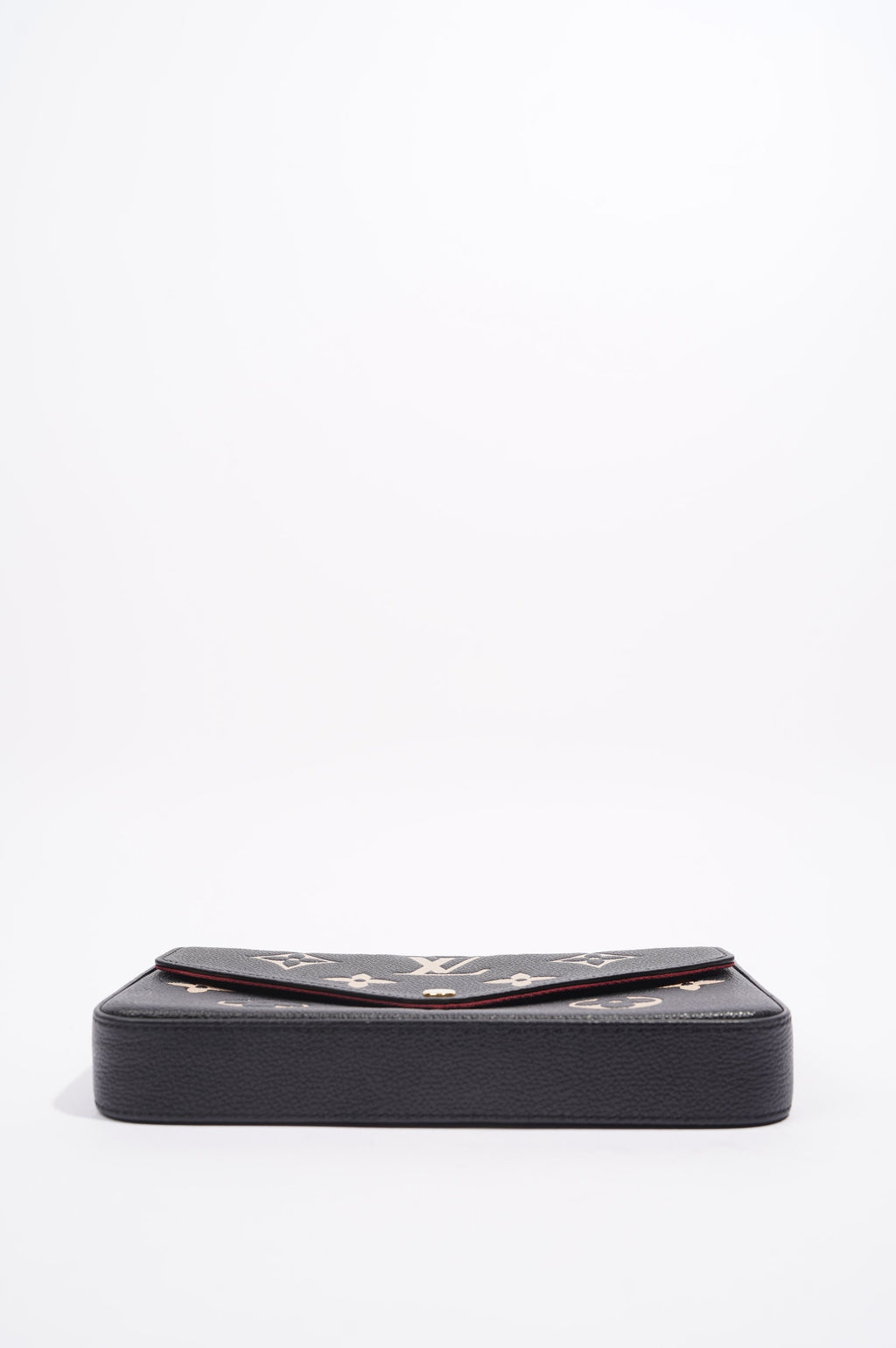 Louis Vuitton Womens Felicie Pochette Black / White