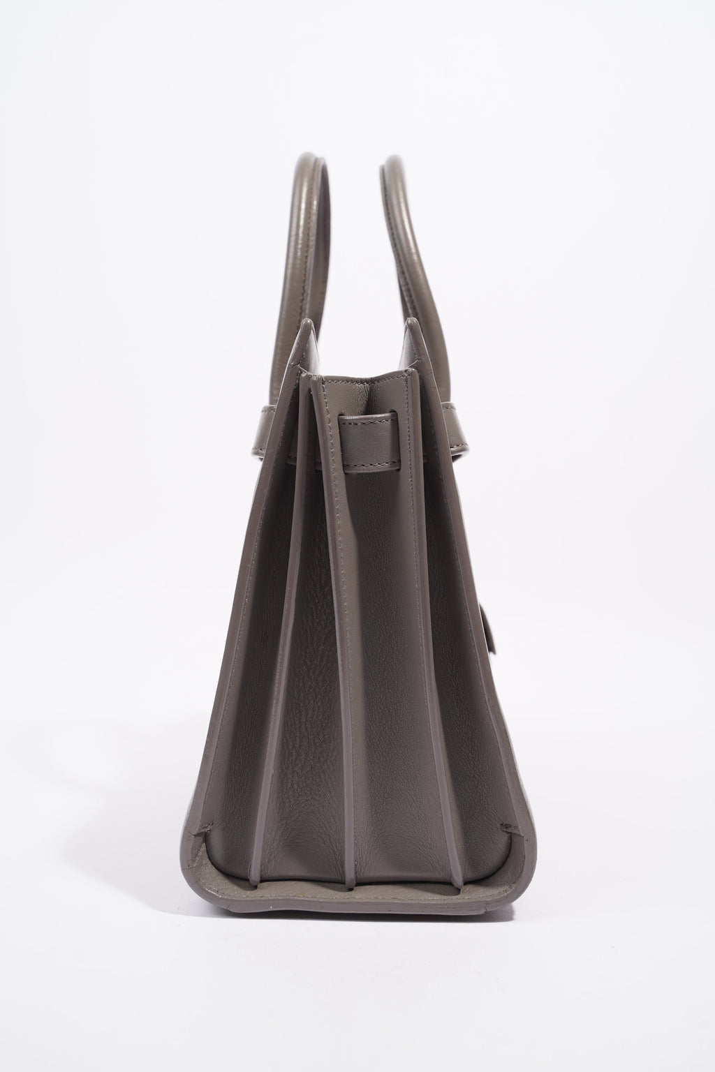 Saint Laurent Womens Sac De Jour Grey Baby