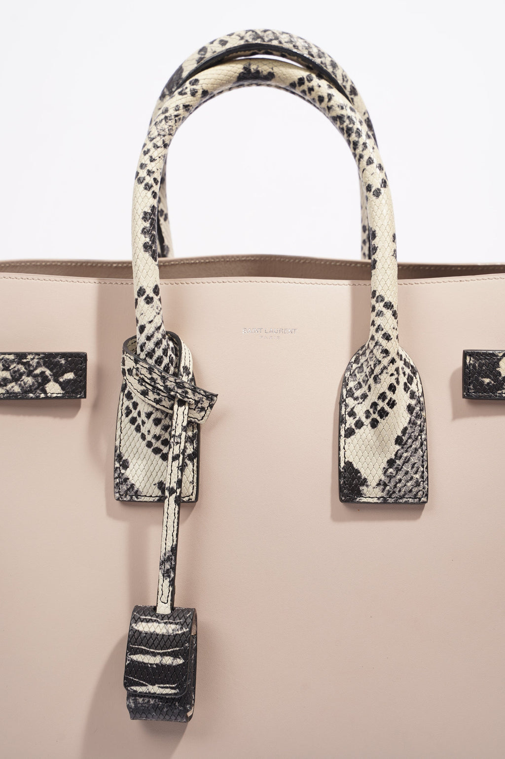 Saint Laurent Sac De Jour Nude / Python Small