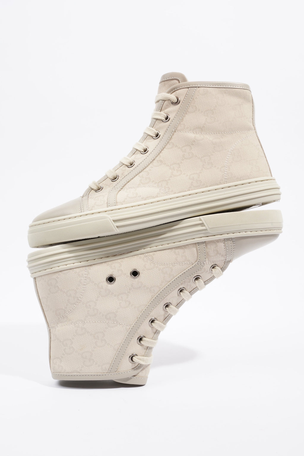 Gucci GG High Top Cream EU 36.5 / UK 3.5
