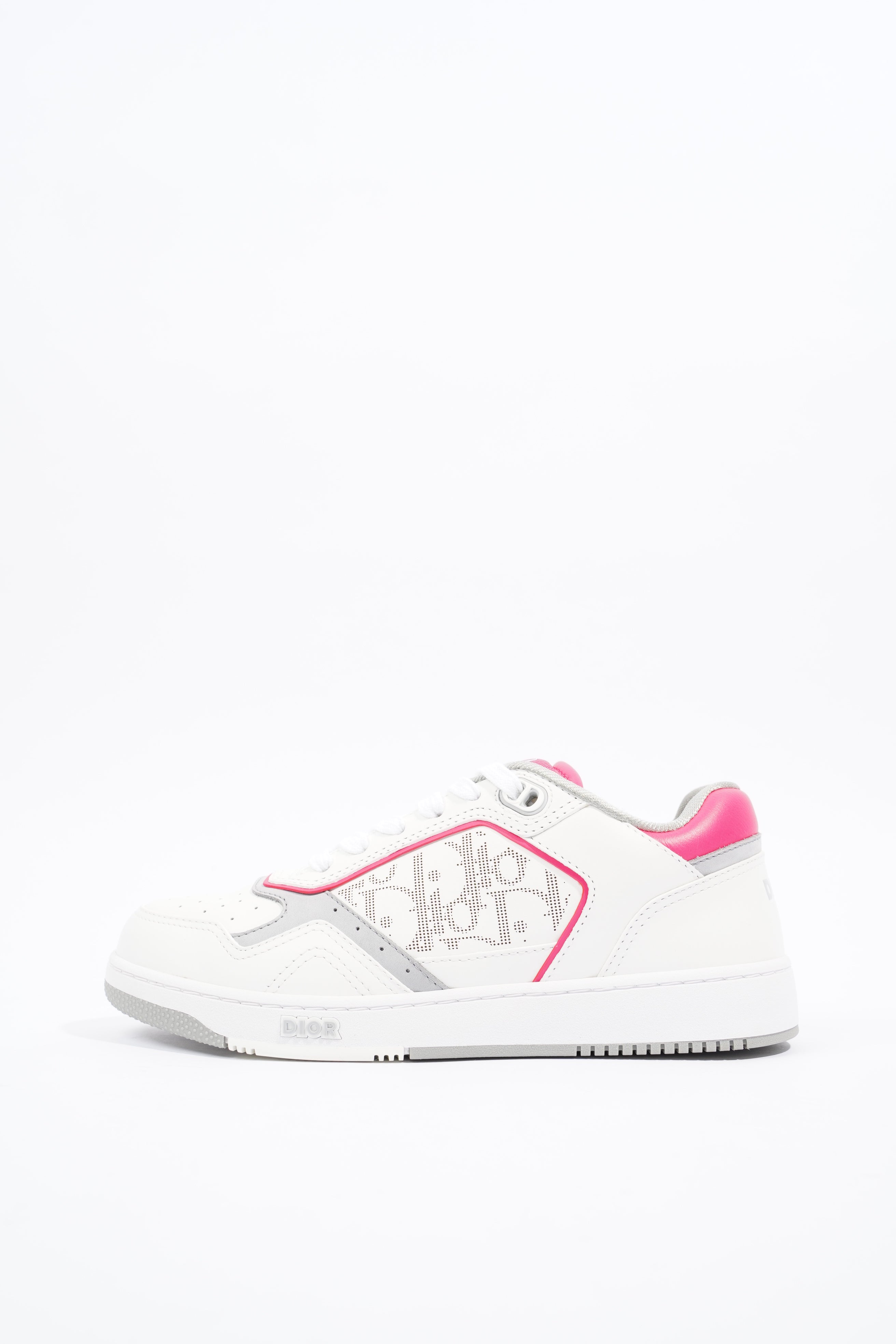 Christian Dior Womens B27 White / Grey / Pink EU 37 / UK 4