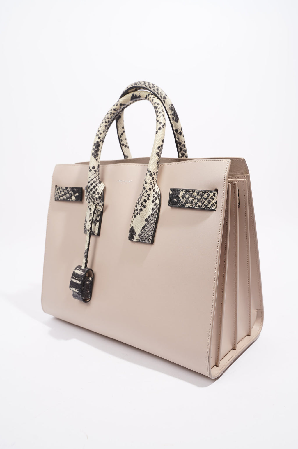 Saint Laurent Sac De Jour Nude / Python Small