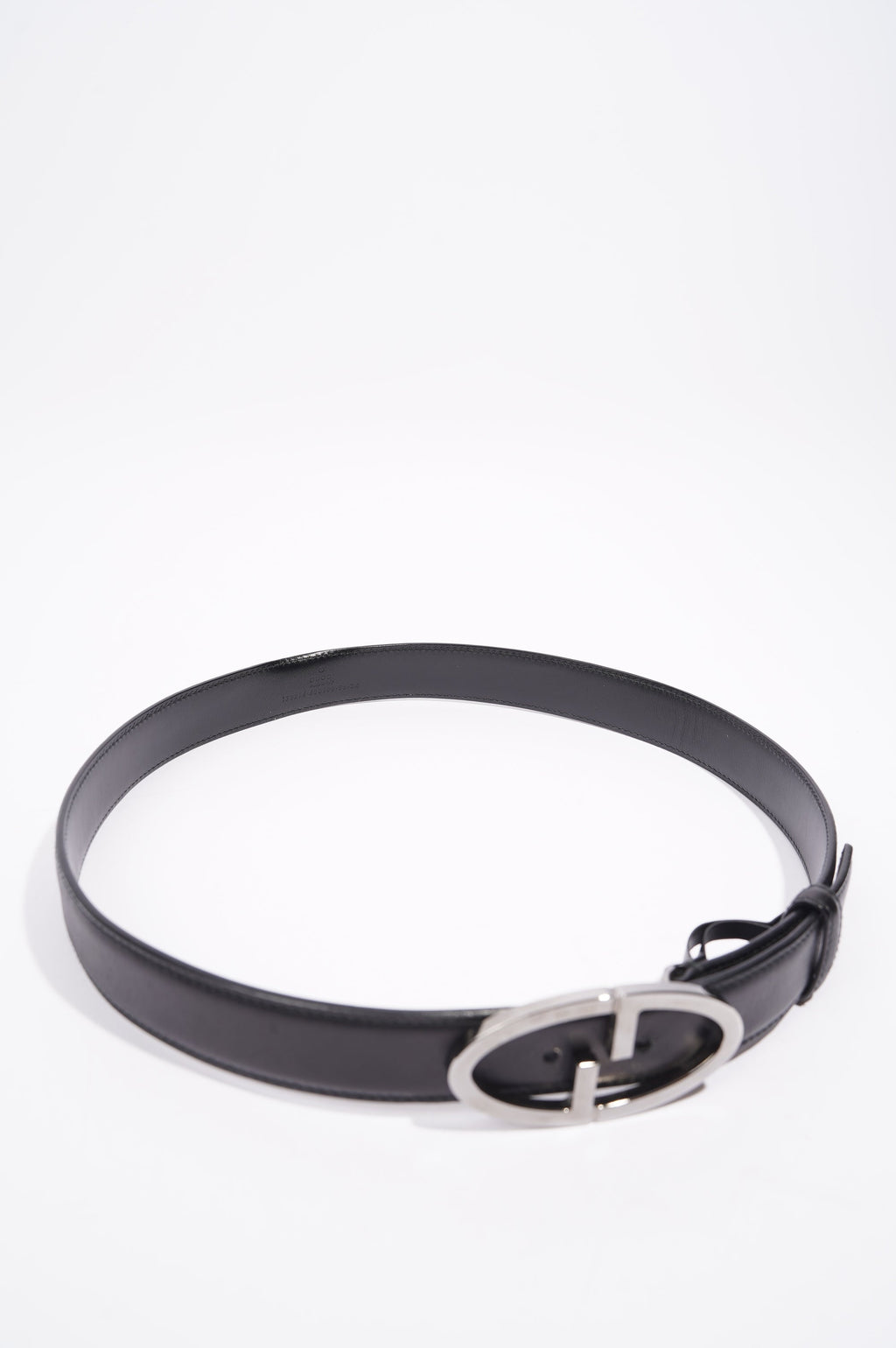Gucci Womens Belt Black / Silver 85cm - 34"