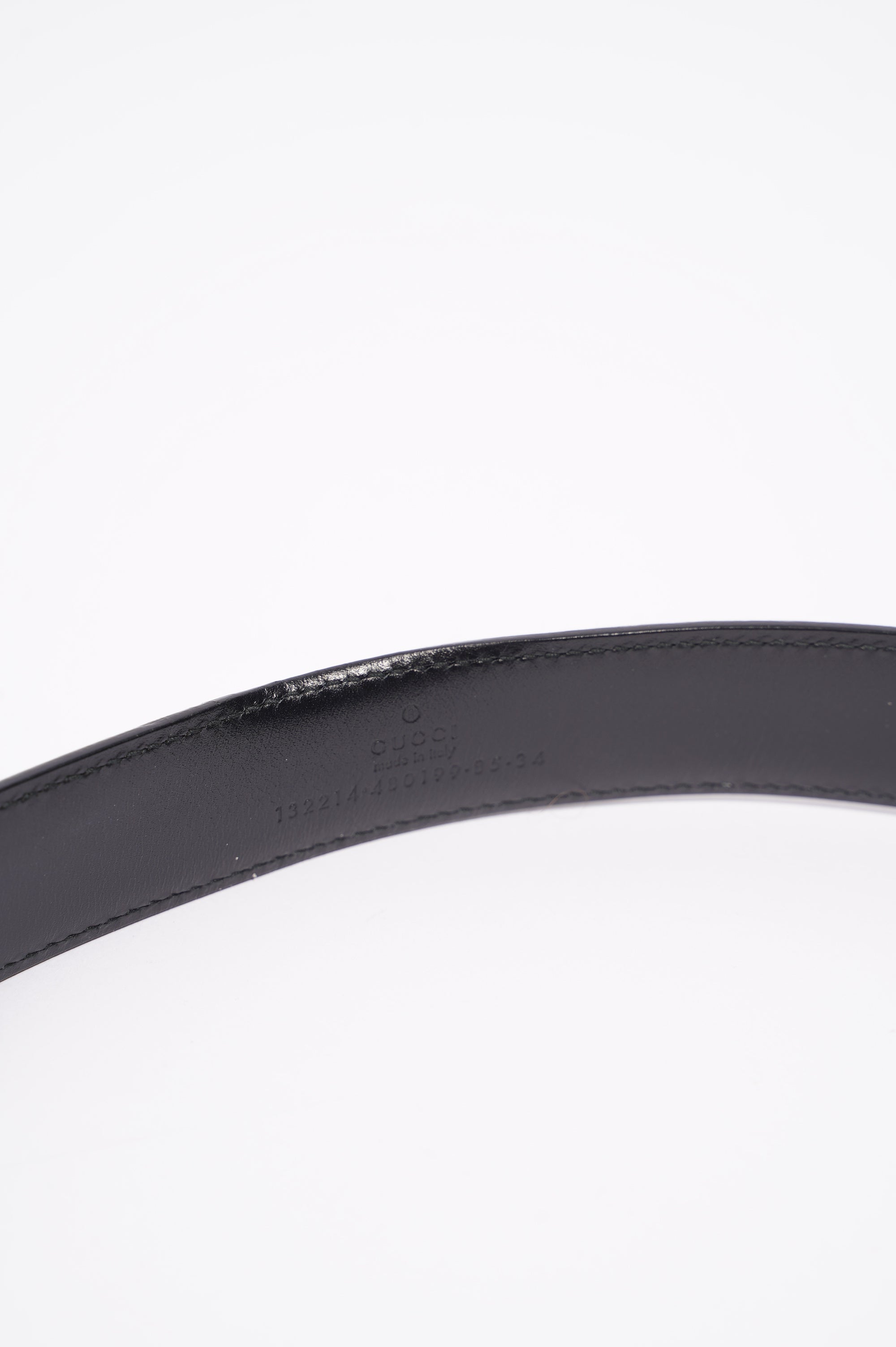 Gucci Womens Belt Black / Silver 85cm - 34"