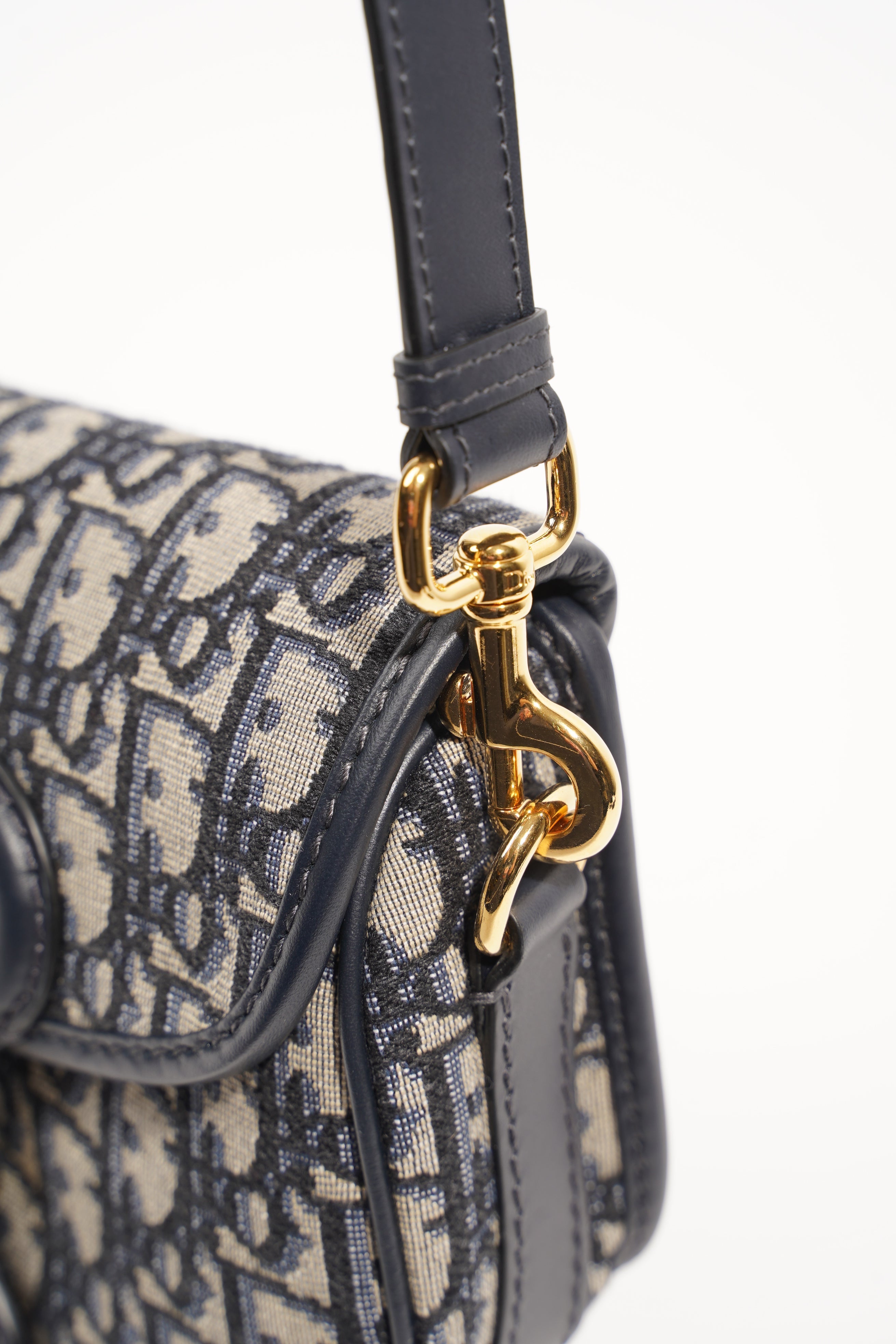 Dior Womens Small Bobby Bag Oblique