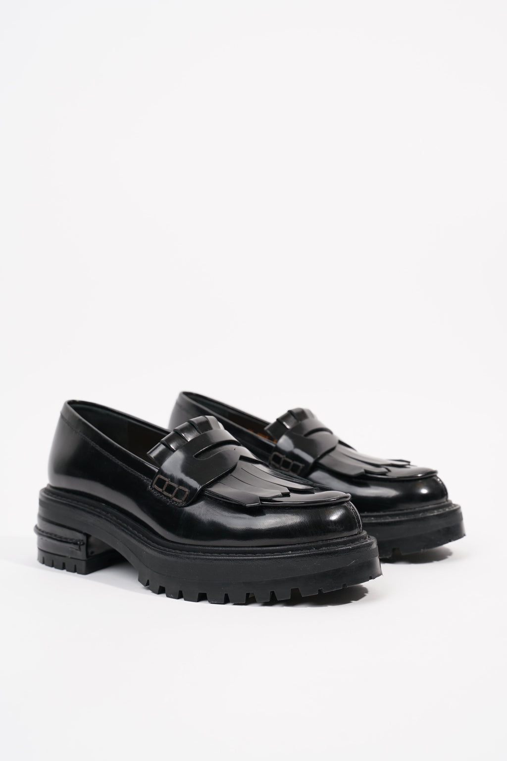 Christian Dior Womens Loafer Black EU 35.5 / UK 2.5