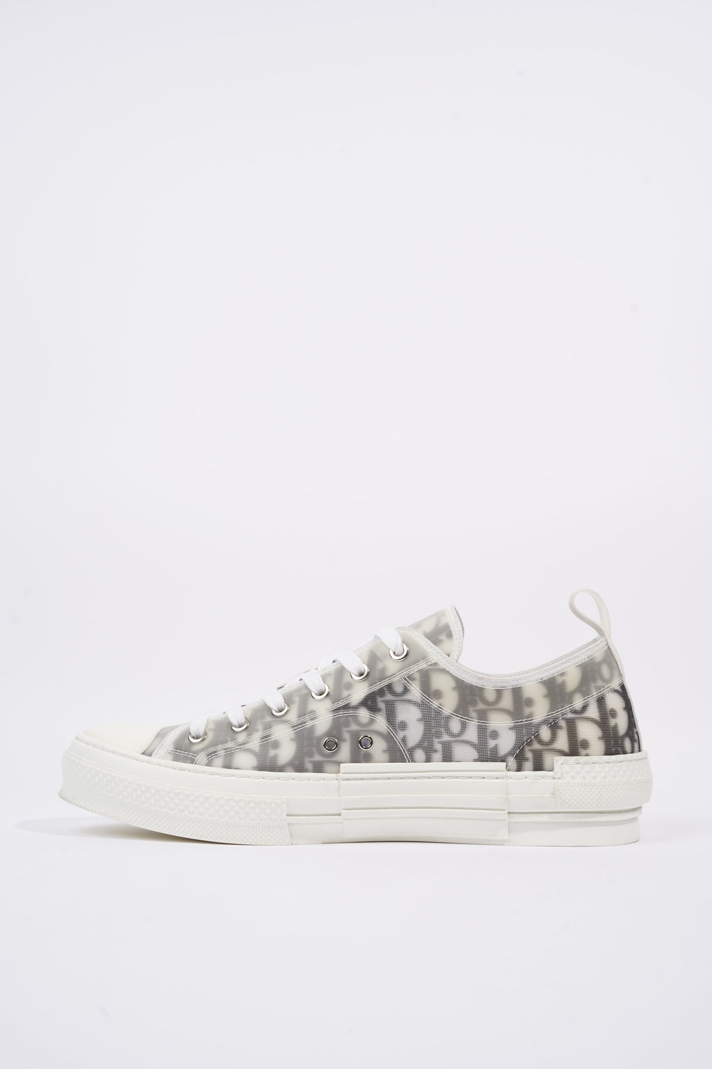 Christian Dior Mens B23 Low White Logo EU 44.5 / UK 10.5