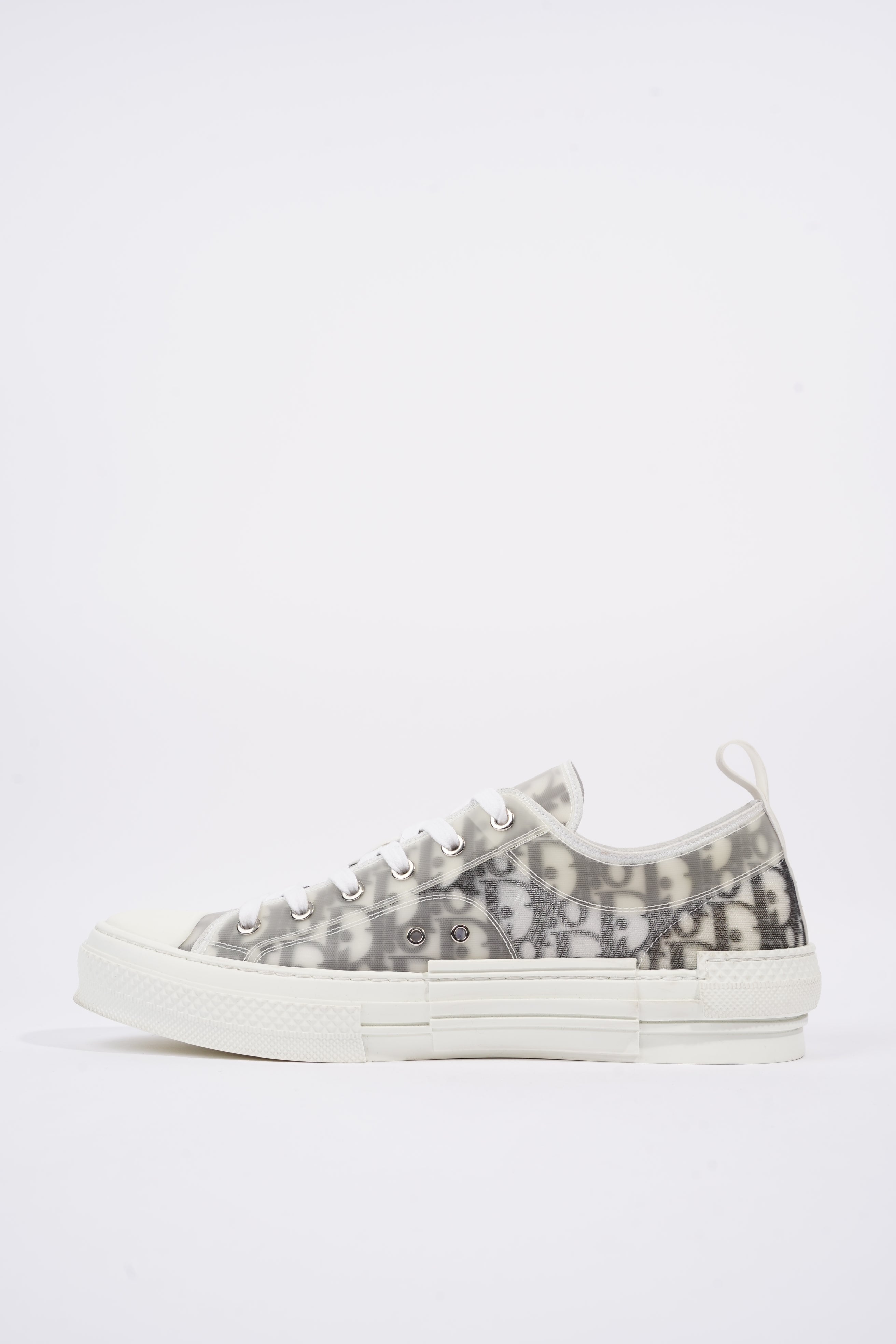 Christian Dior Mens B23 Low White Logo EU 44.5 / UK 10.5
